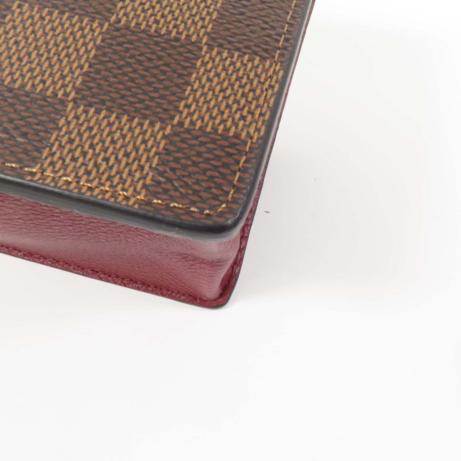 LOUIS VUITTON Damier Vavin金扣鏈帶肩背袋