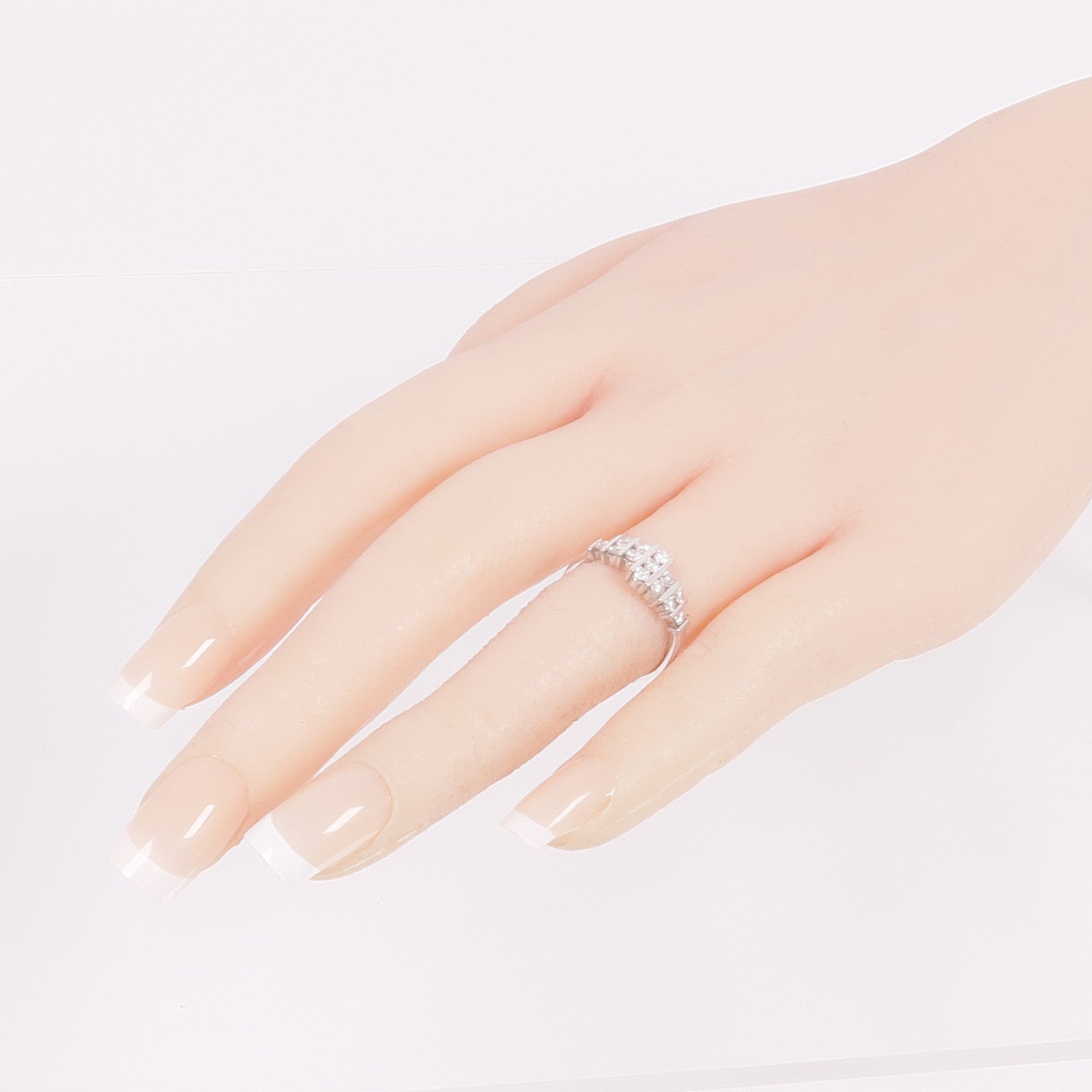 JEWELRY 【激減優惠】18K白金Diamond Ring鑽石戒指US#5.5
