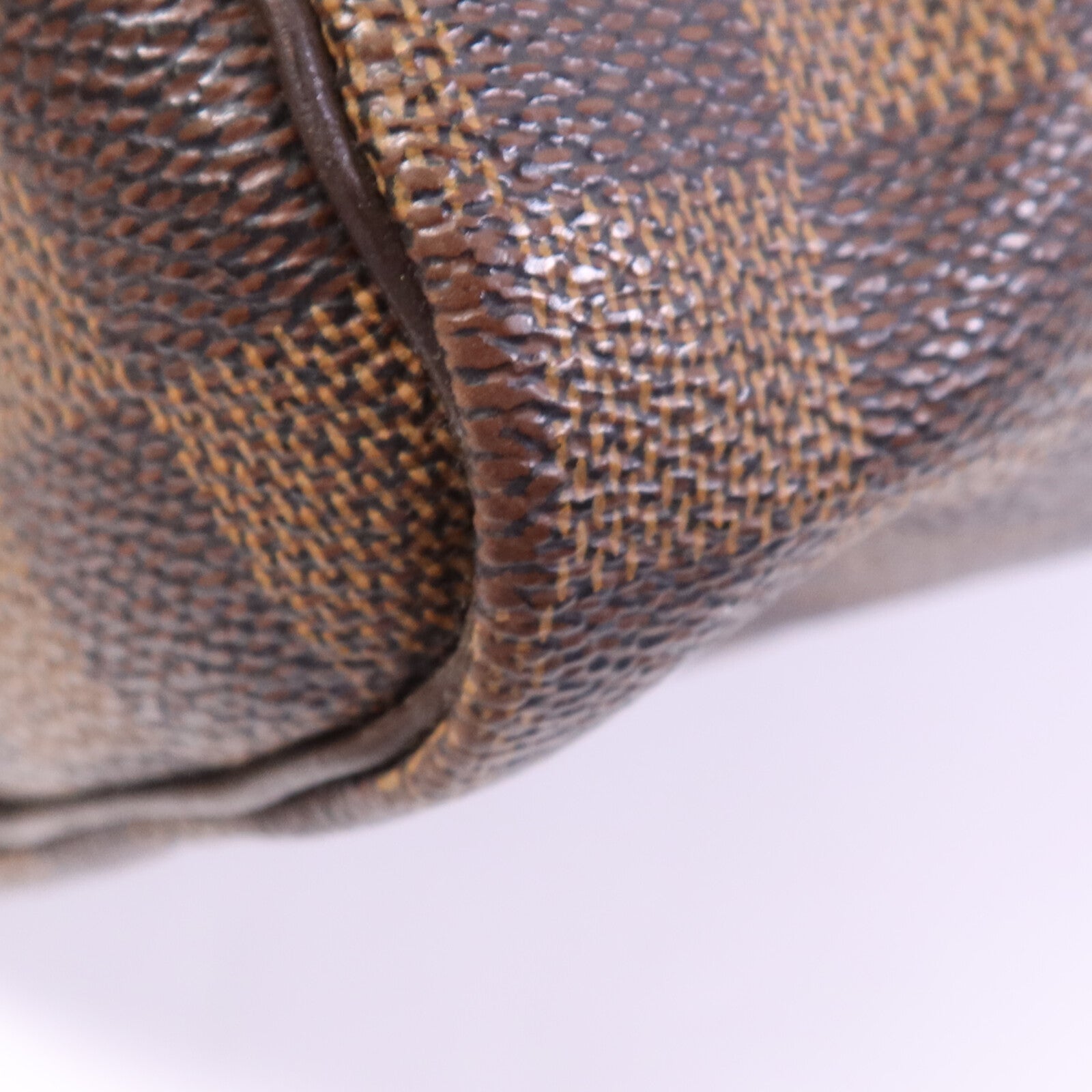 LOUIS VUITTON Damier Speedy Bandouliere 25金扣手挽肩背兩用袋