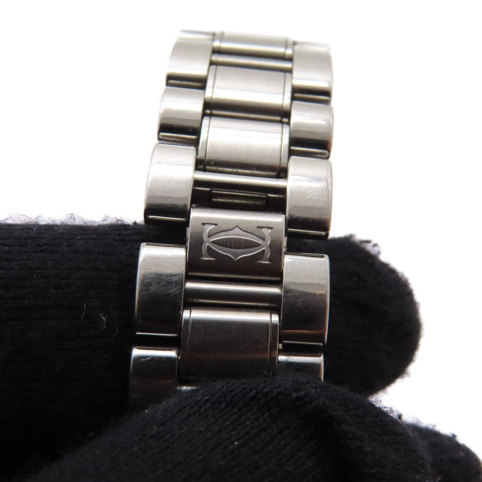CARTIER Must 21不鏽鋼手錶石英機芯銀色