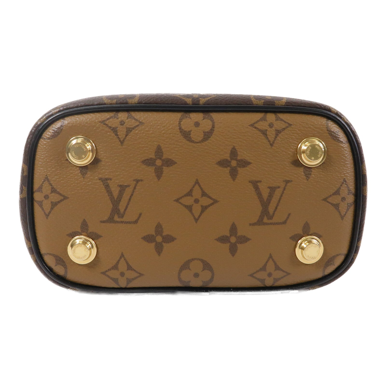 LOUIS VUITTON Monogram Reverse Vanity Case PM手挽肩背兩用袋