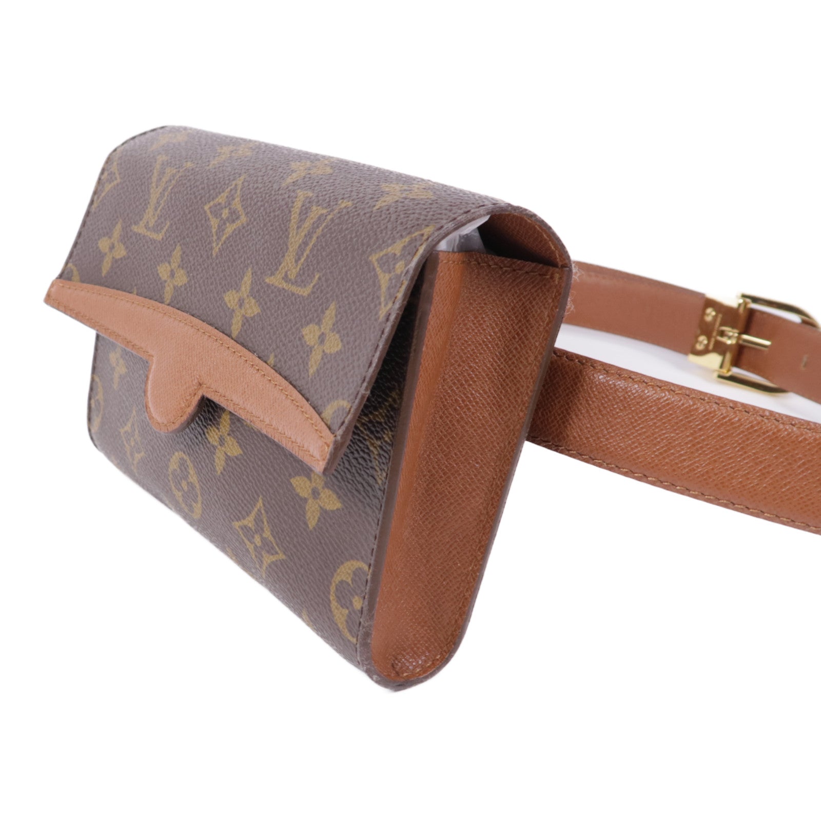 LOUIS VUITTON Monogram Arsch金扣肩背袋
