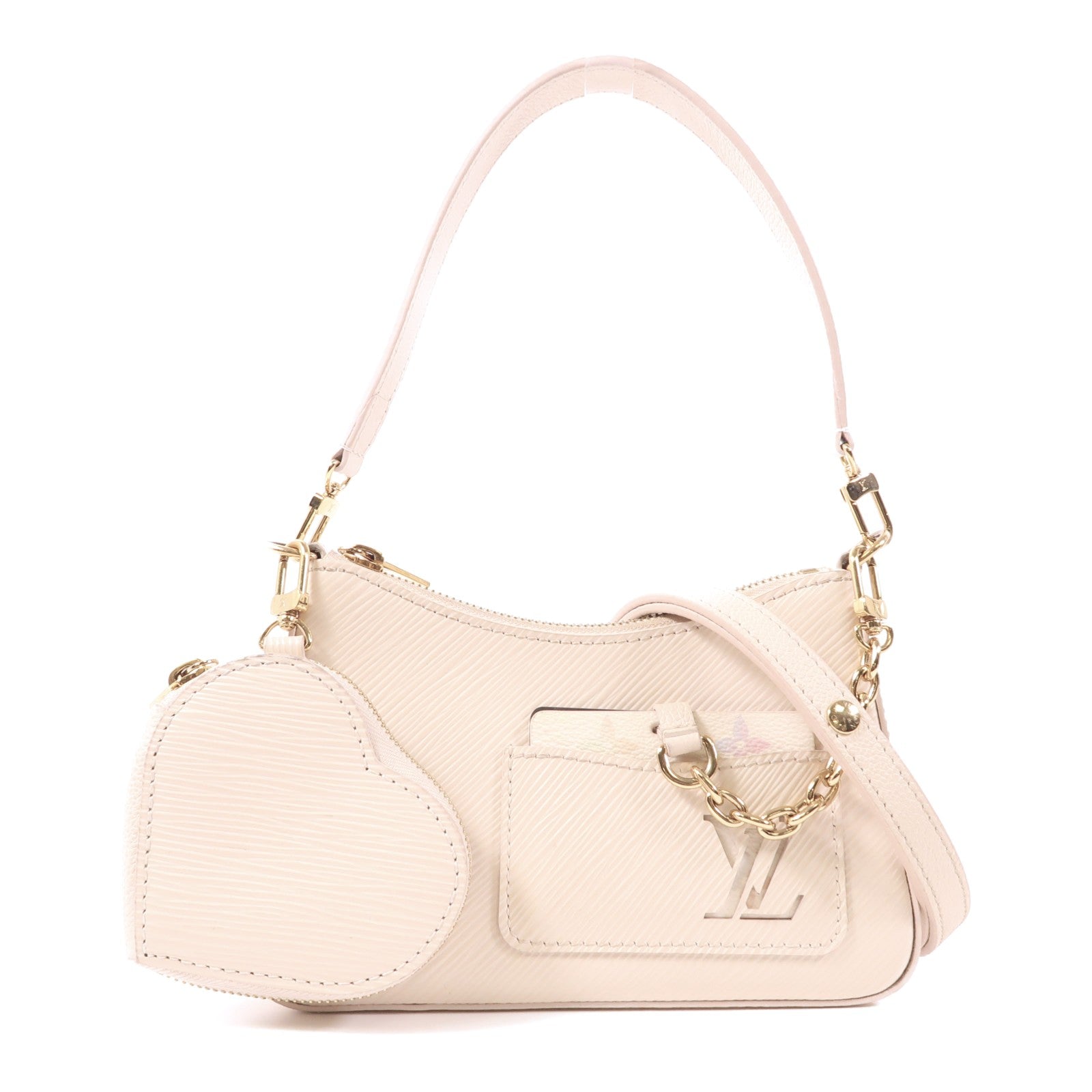 LOUIS VUITTON 【激減優惠】Epi Marellini金扣手挽肩背兩用袋