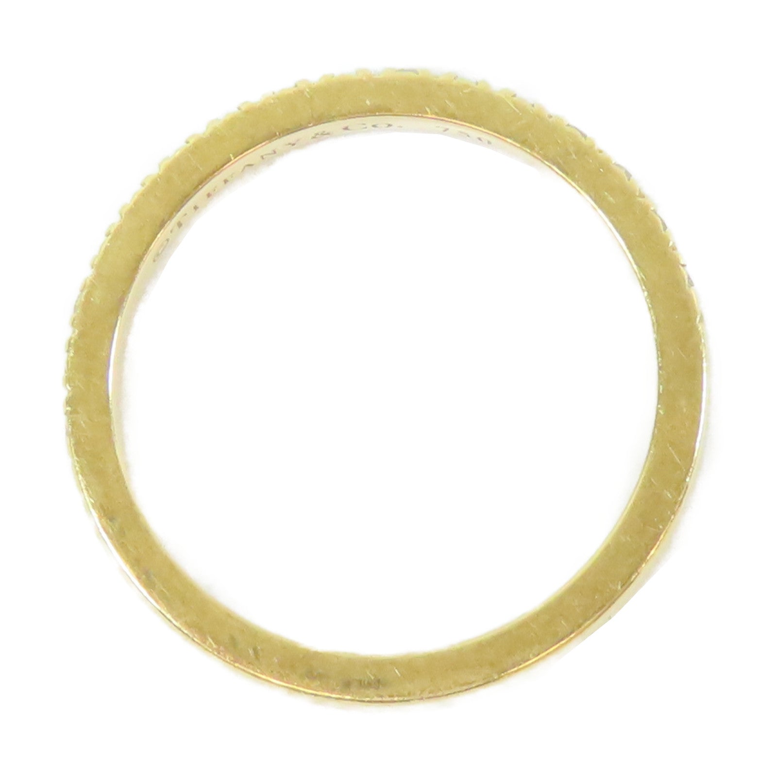 TIFFANY＆CO 18K黃金Ring戒指US#4.75