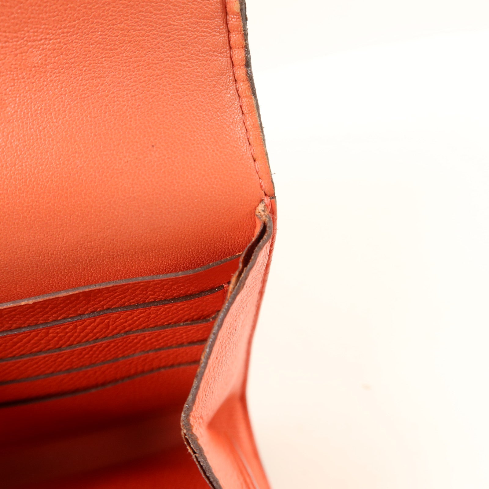 HERMES Epsom皮革Constance Long Wallet長錢包Rose Jaipur
