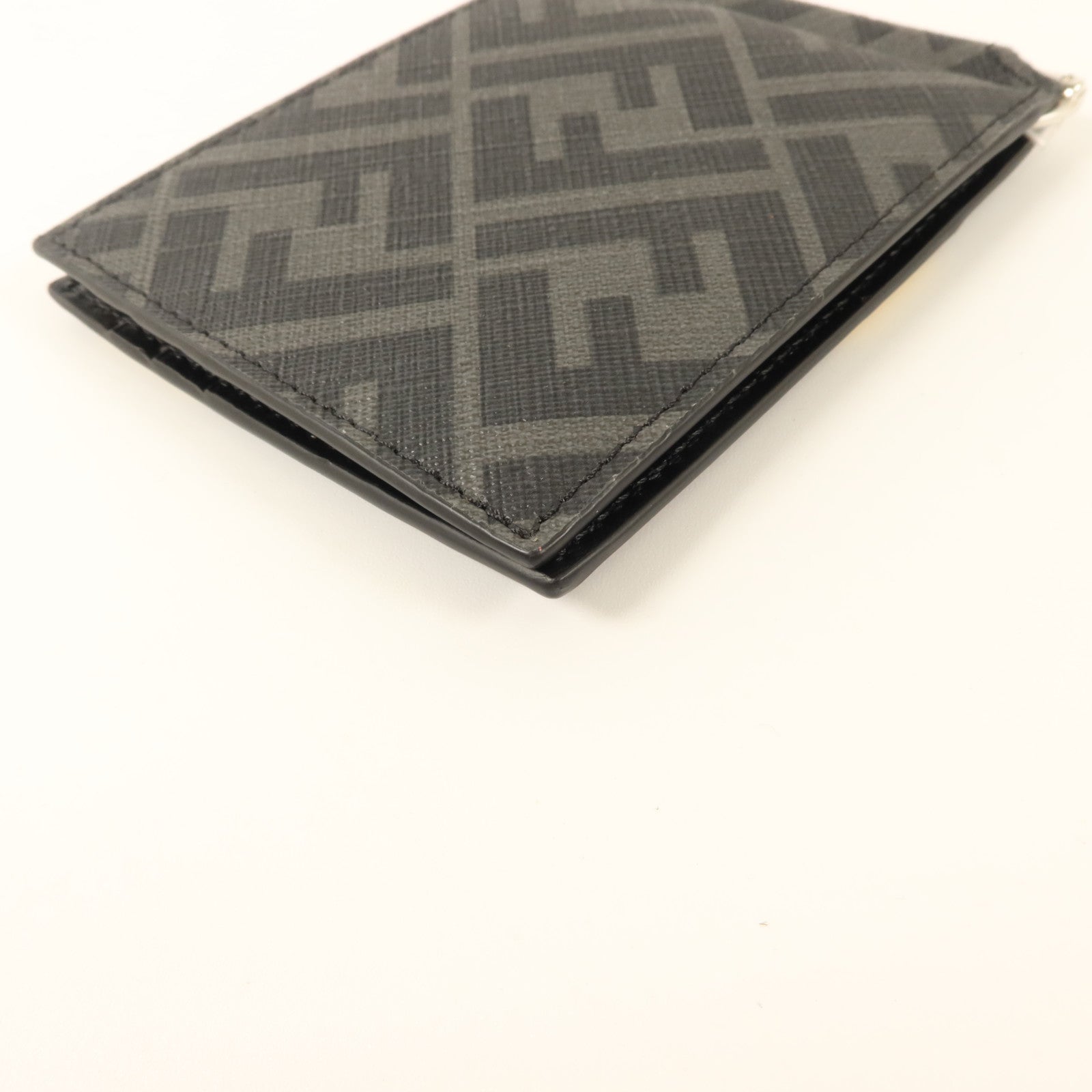 FENDI 塗層帆布Bifold Money Clip Wallet夾錢包