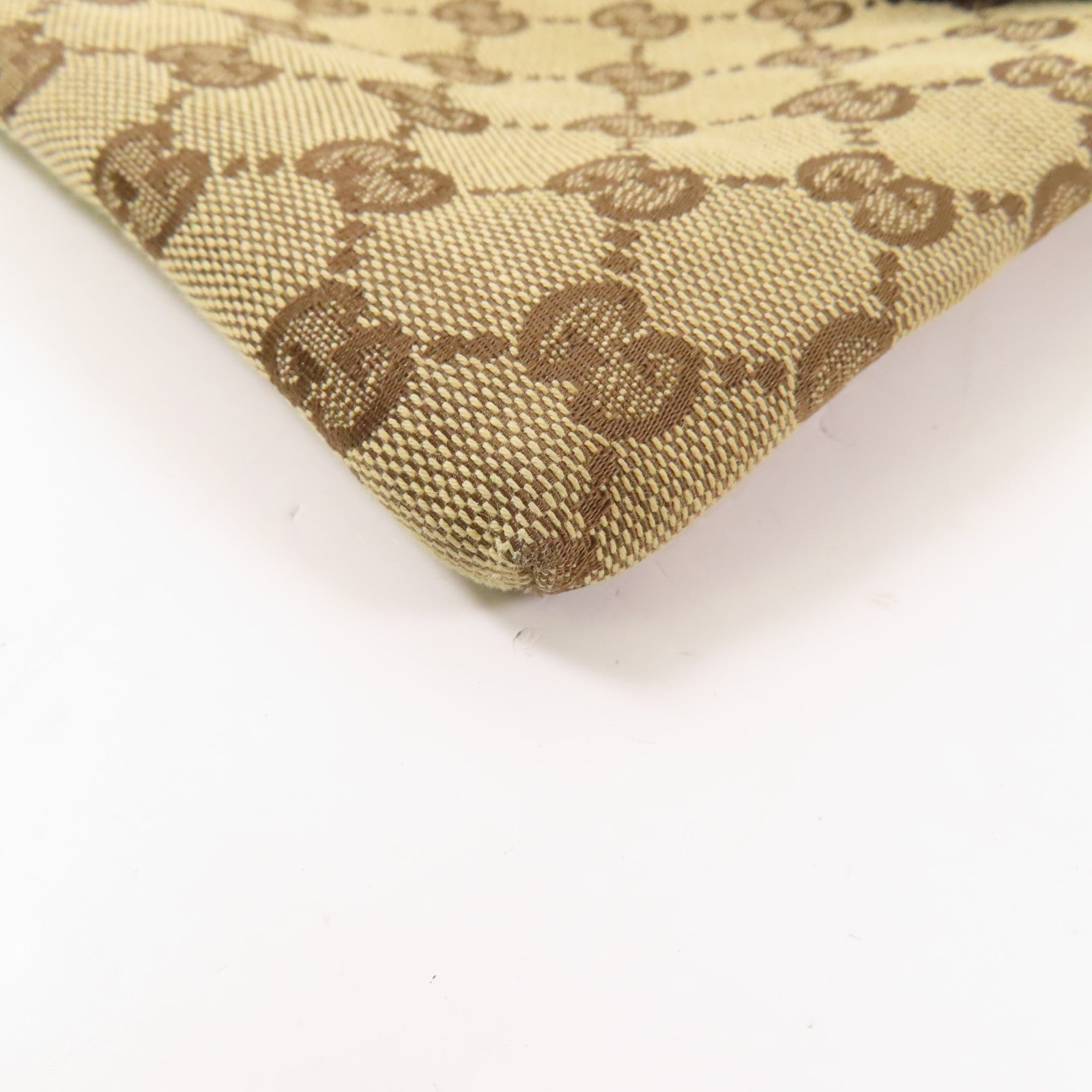 GUCCI 帆布Waist Bag銀扣腰包