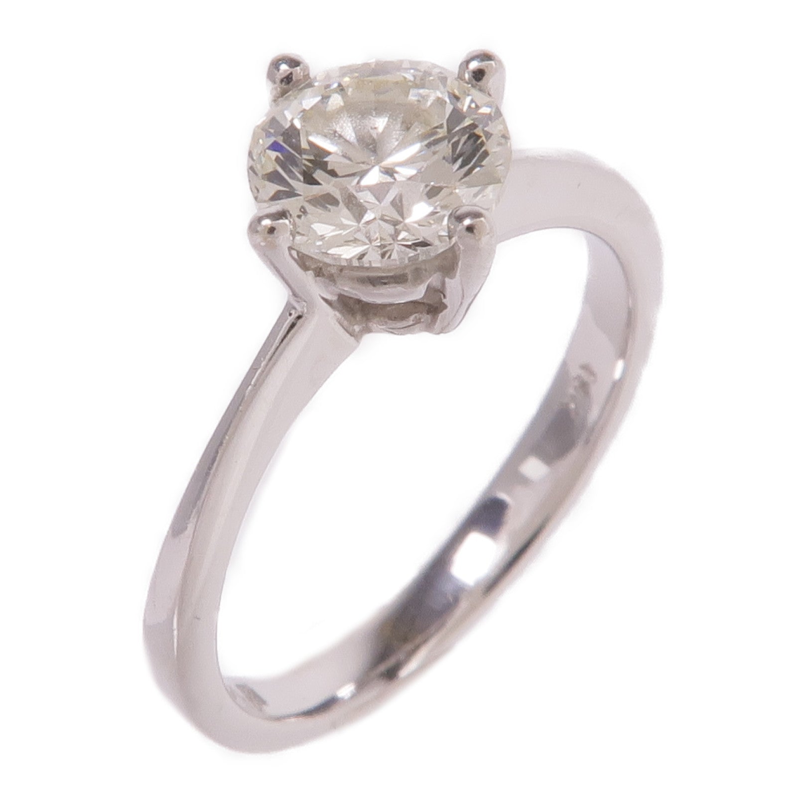 JEWELRY 【激減優惠】18K白金Diamond Ring鑽石戒指US#5.25