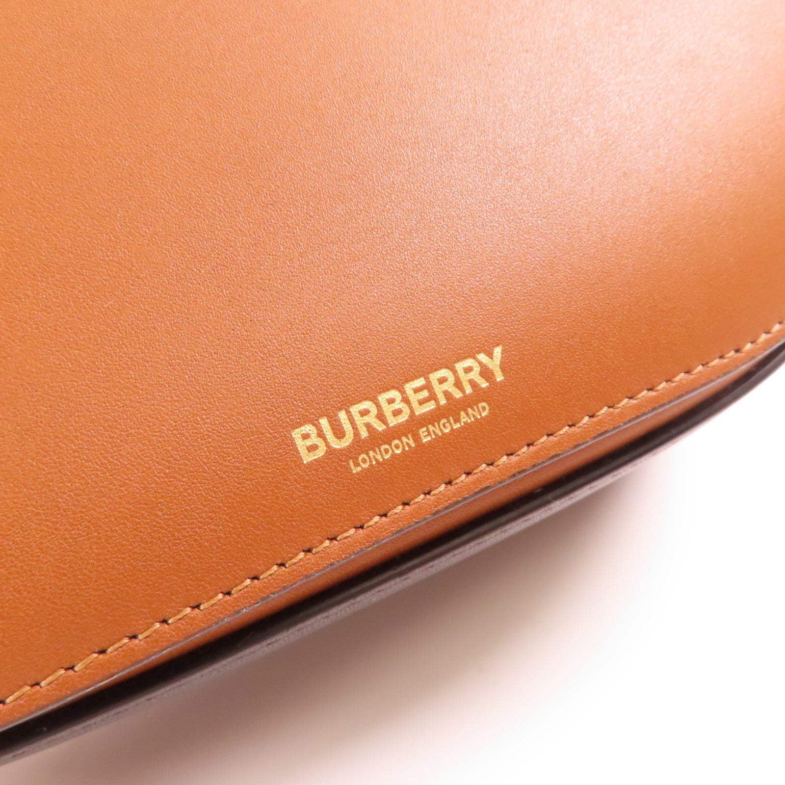 BURBERRY 【激減優惠】牛皮皮革Olympia Bag金扣肩背袋