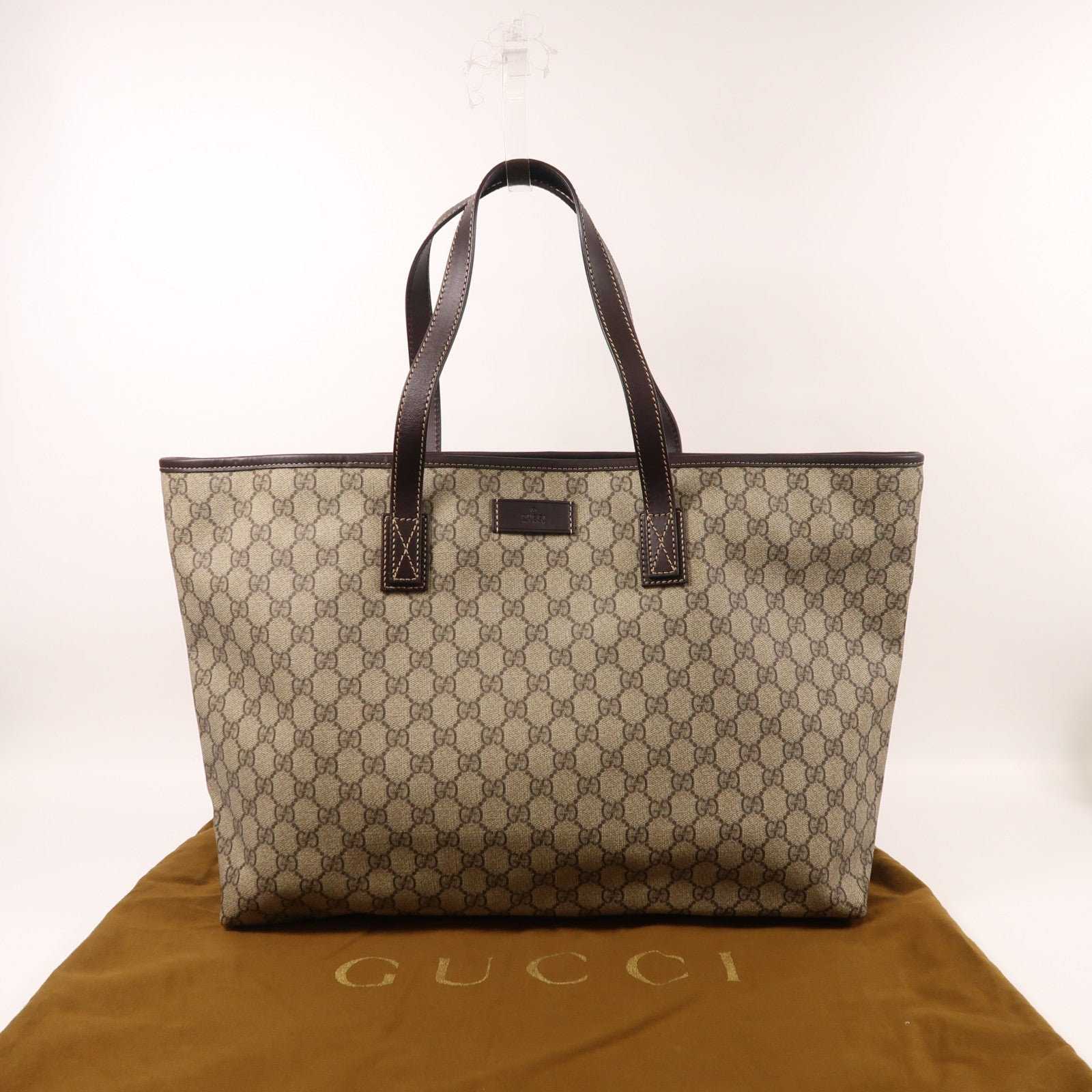 GUCCI 塗層帆布Tote Bag肩背袋