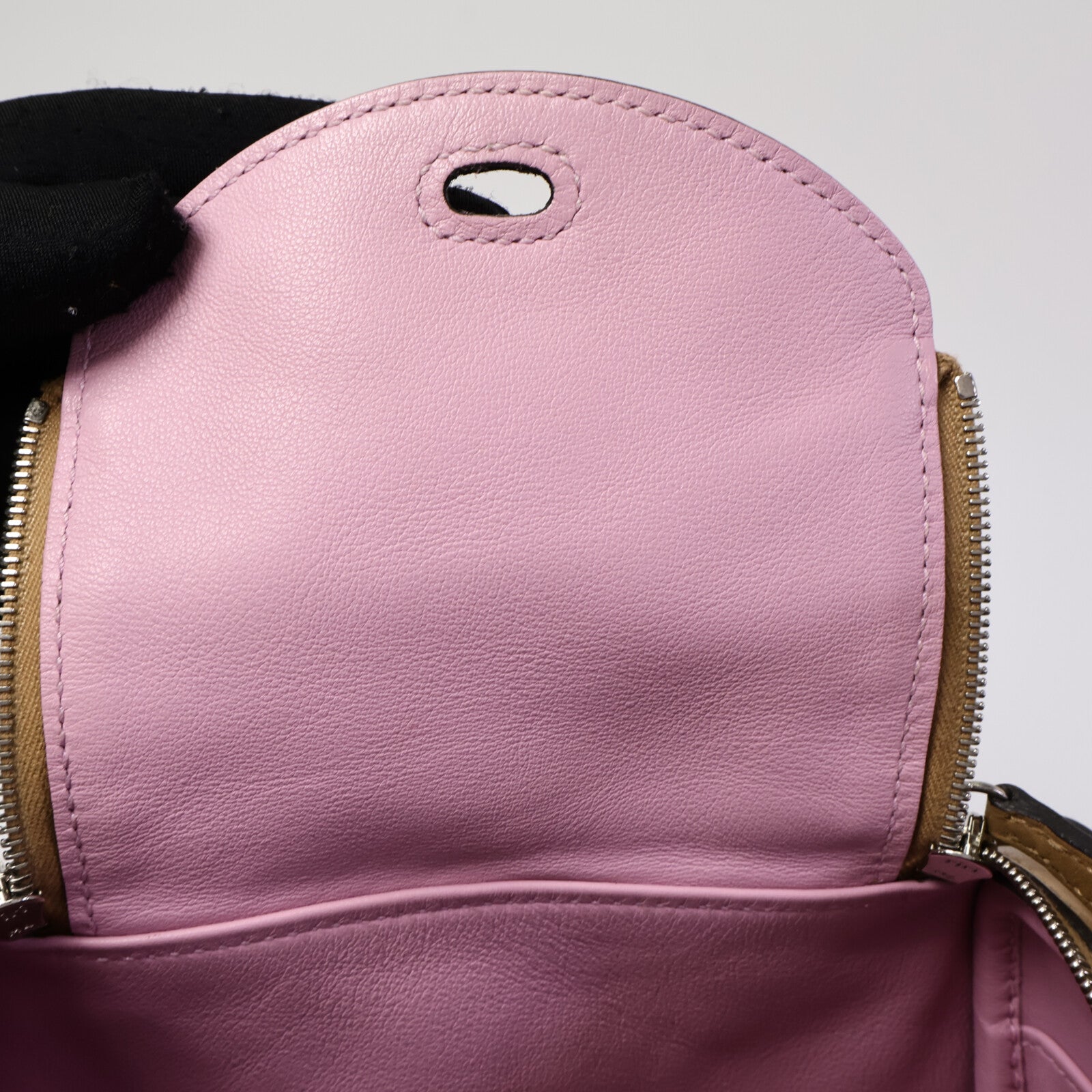 HERMES 【激減優惠】Swift皮革Mini Lindy手挽肩背兩用袋Chai/Mauve Sylvst
