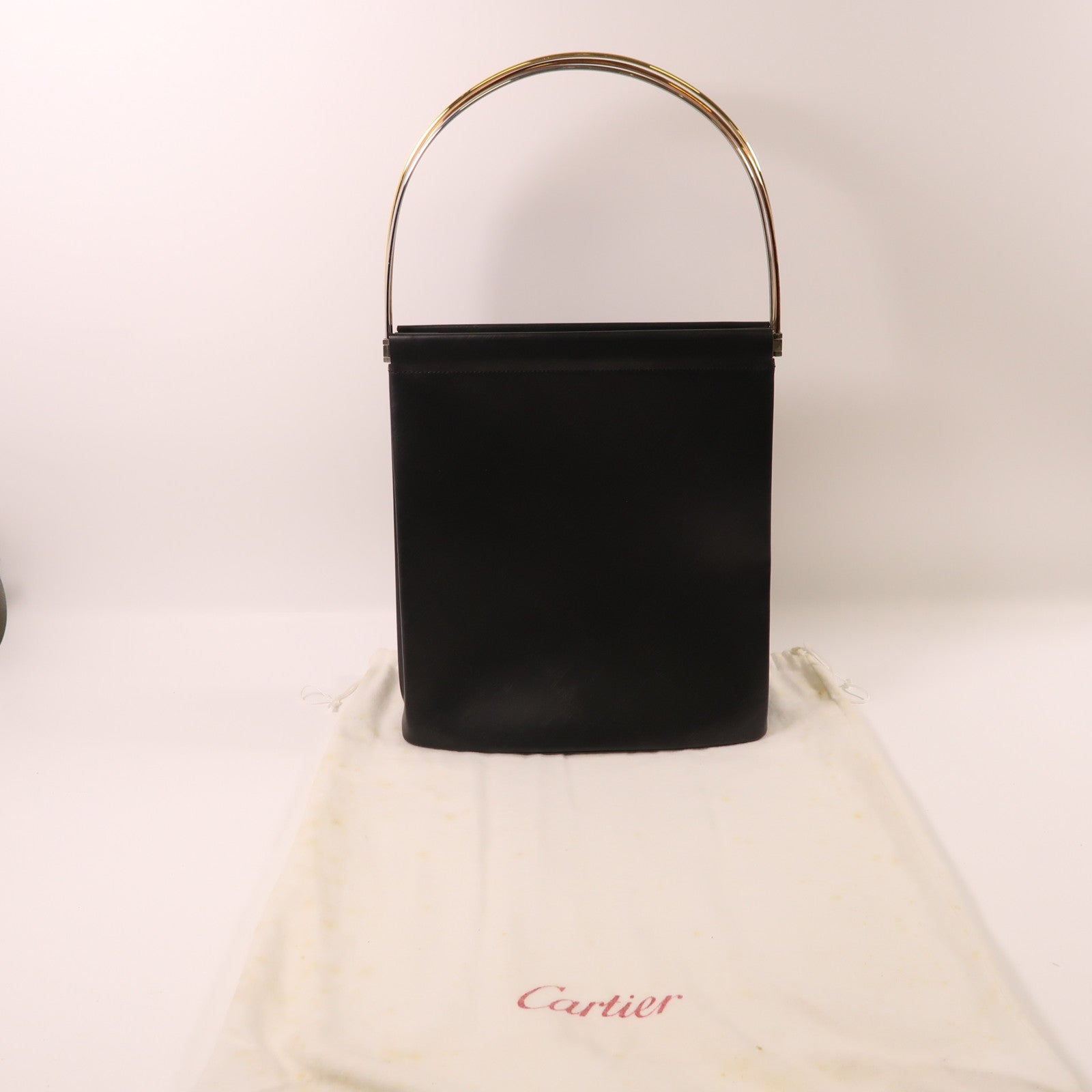 CARTIER 牛皮皮革Handbag手挽袋