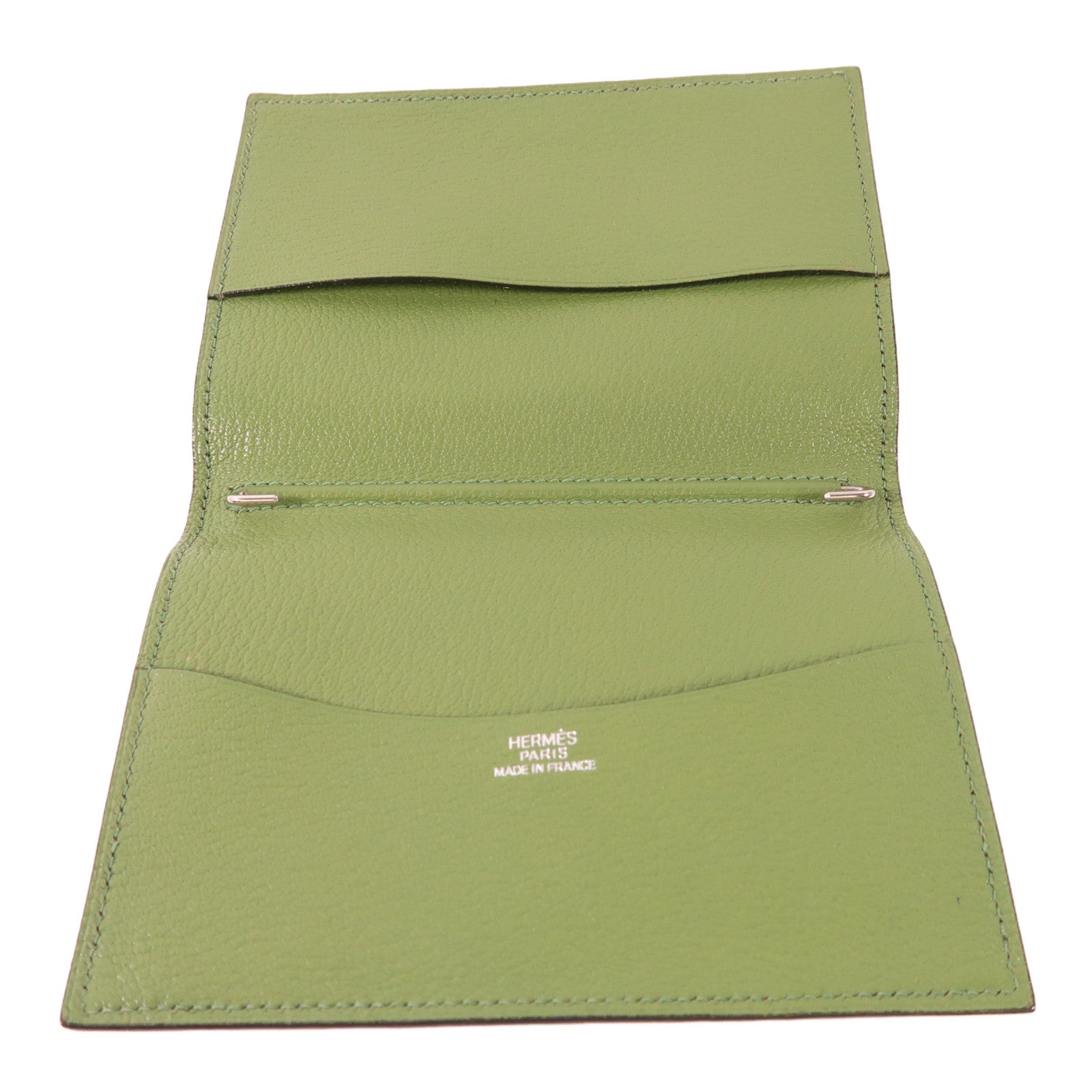 HERMES Chevre皮革Passport Case護照套