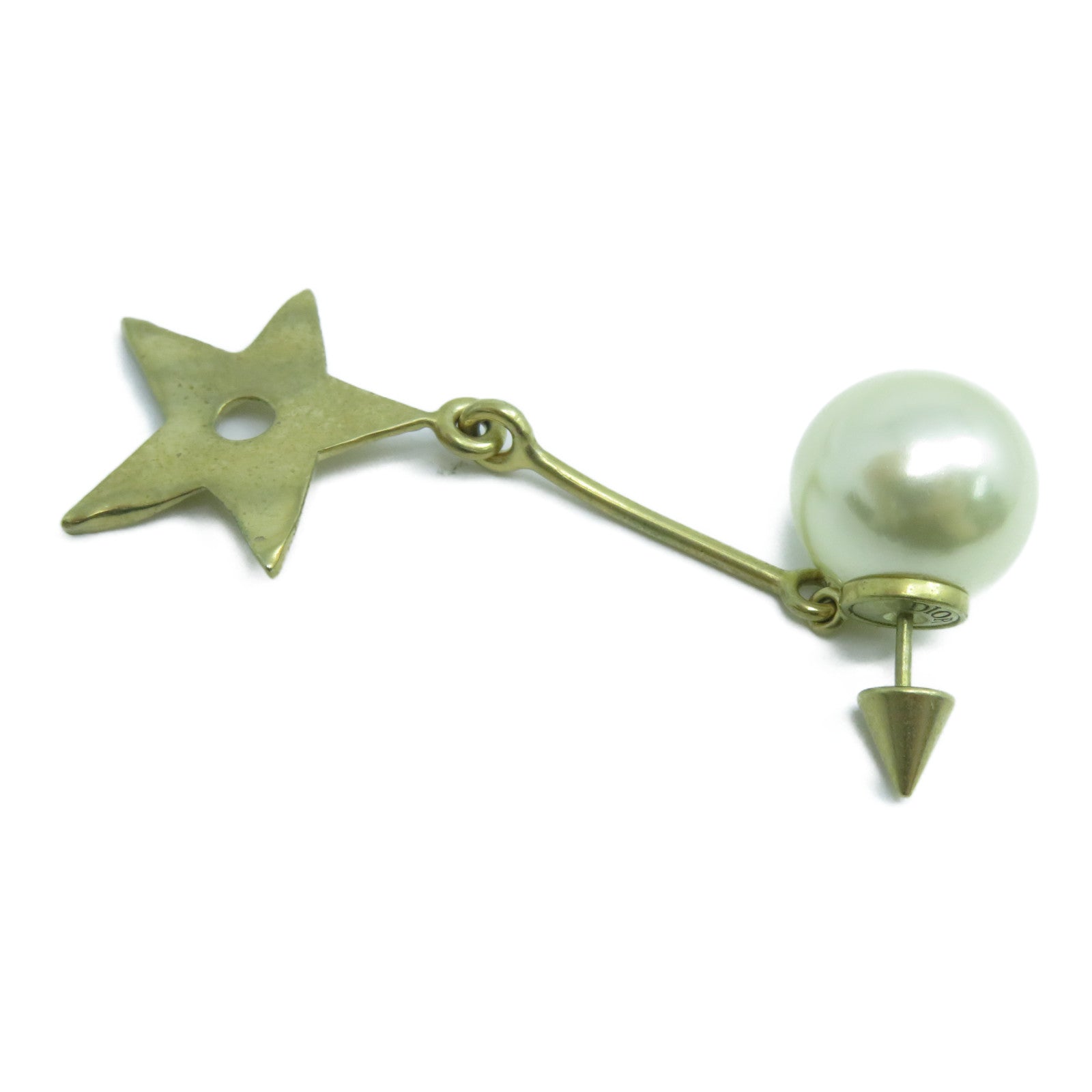 Dior 【激減優惠】金屬Earring耳環金色