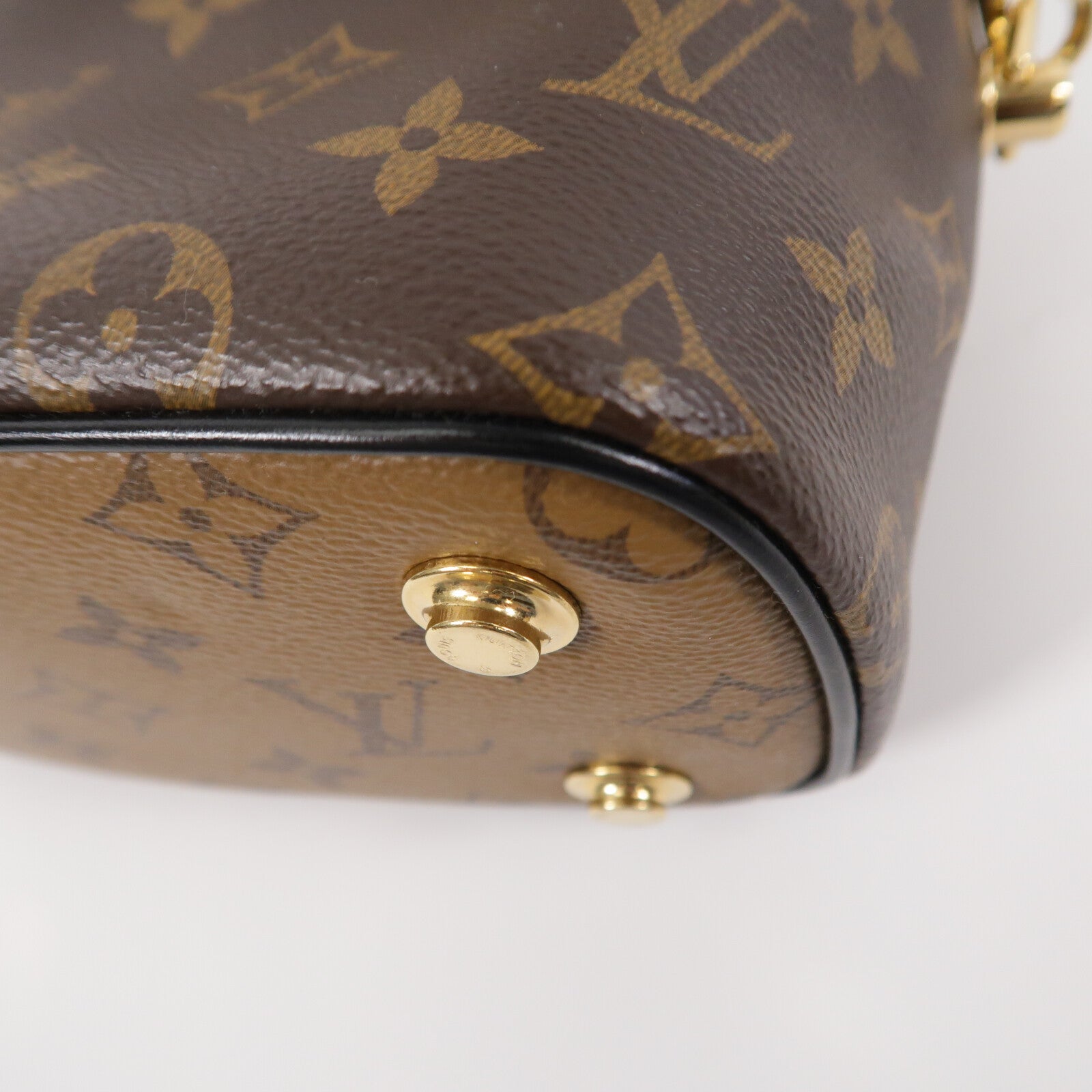 LOUIS VUITTON Monogram Reverse Vanity Case PM手挽肩背兩用袋