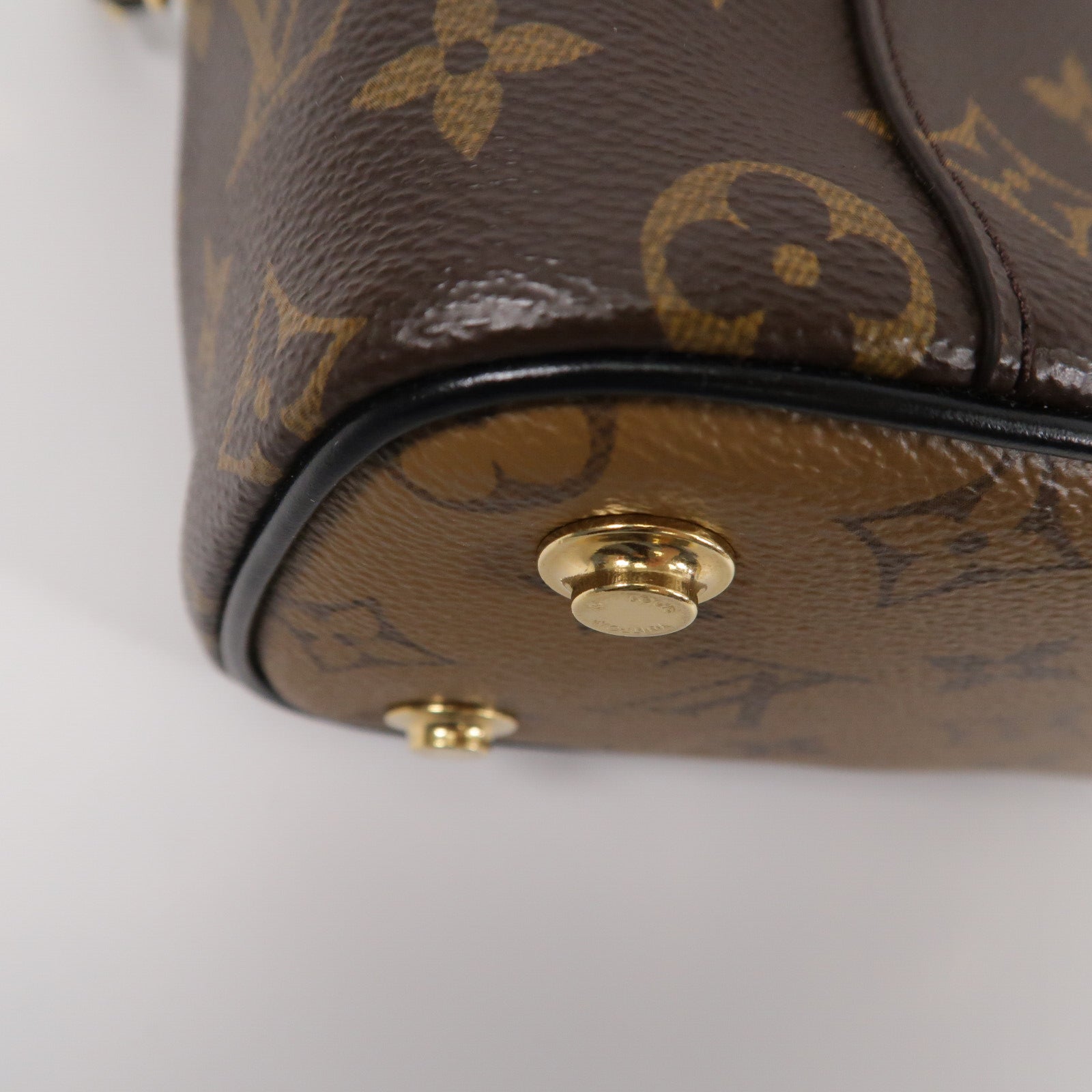 LOUIS VUITTON Monogram Reverse Vanity Case PM手挽肩背兩用袋