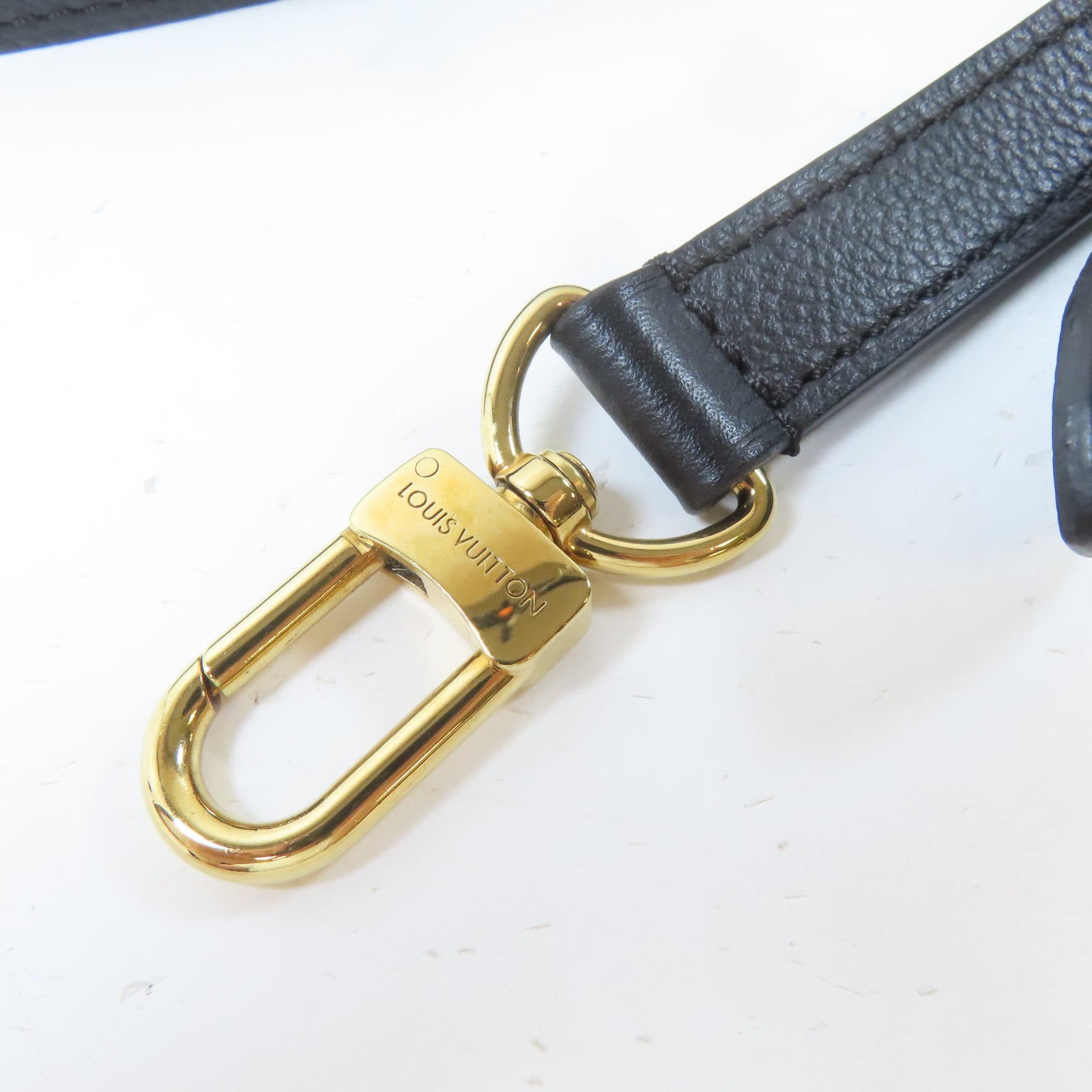 LOUIS VUITTON Monogram Empreinte Pochette Metis金扣手挽肩背兩用袋黑色
