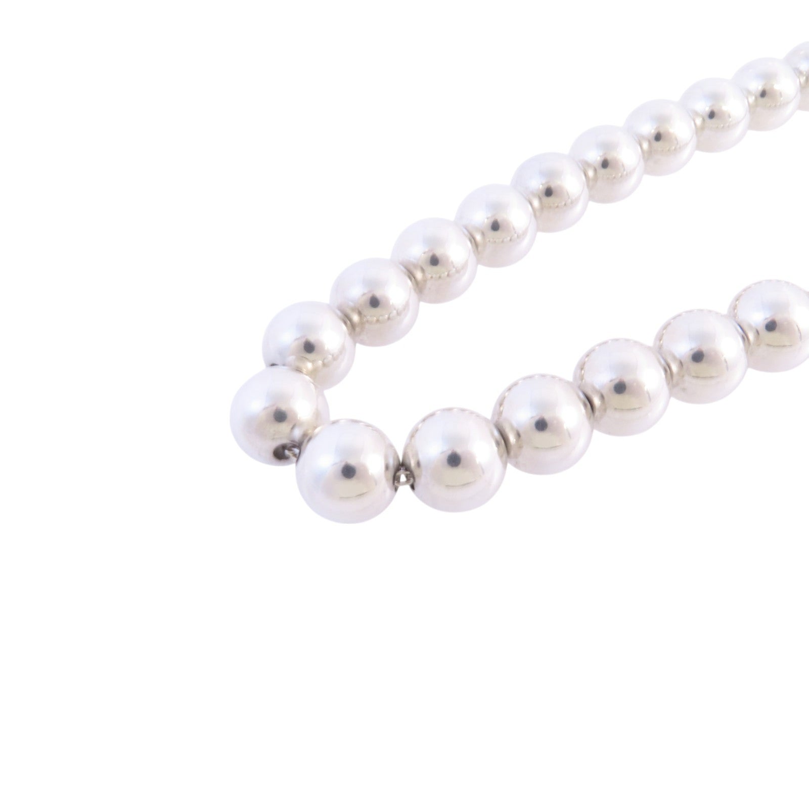 TIFFANY＆CO 925純銀銀扣項鏈Hardware ball Necklace