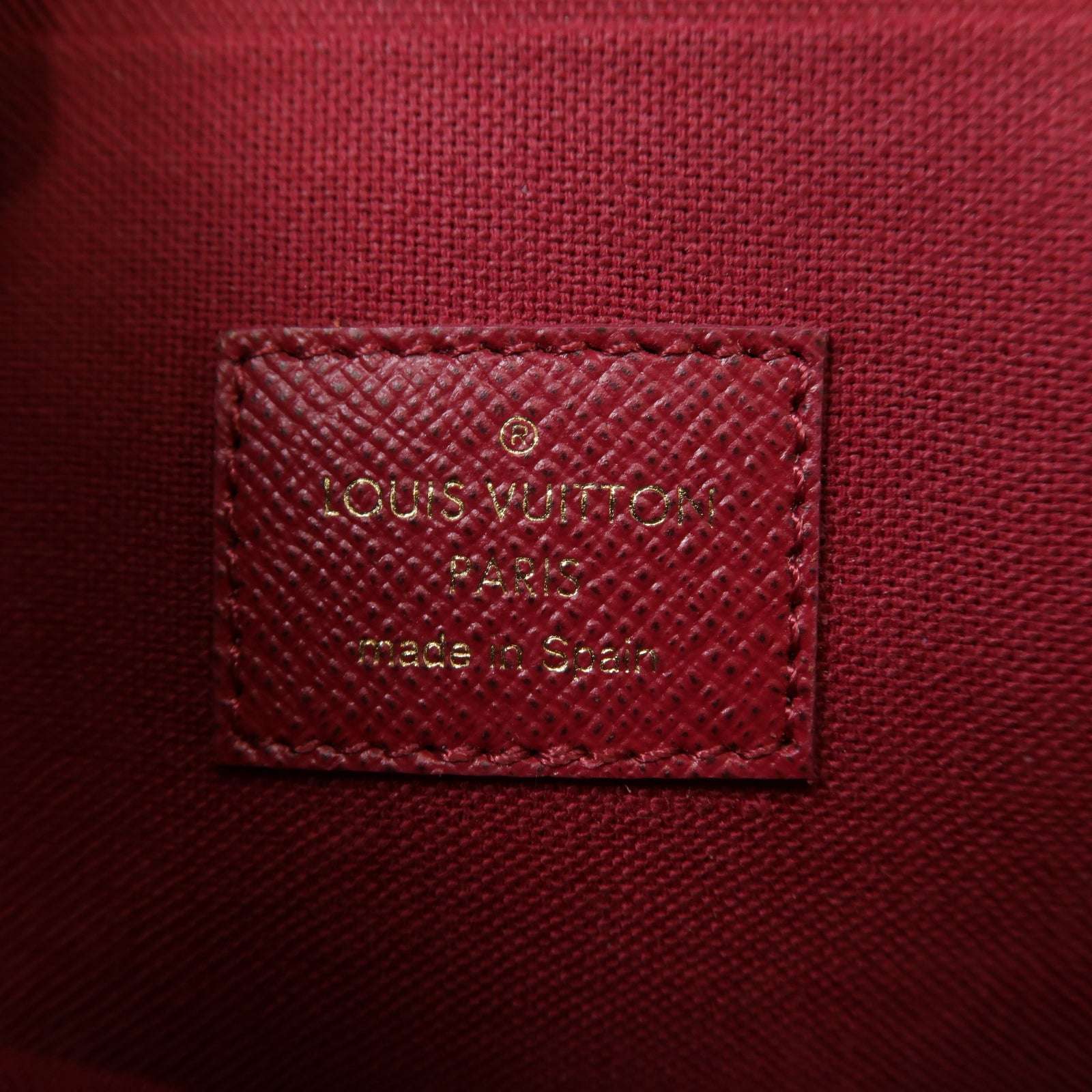 LOUIS VUITTON Monogram Felicie Pochette金扣鏈帶肩背袋啡色