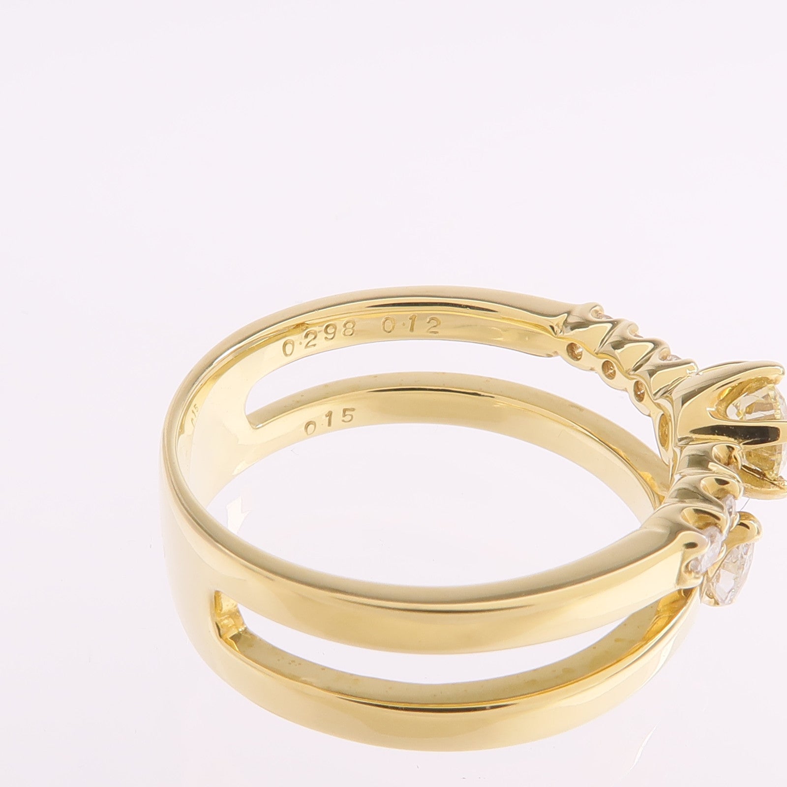 JEWELRY 18K黃金Diamond Ring鑽石戒指US#6