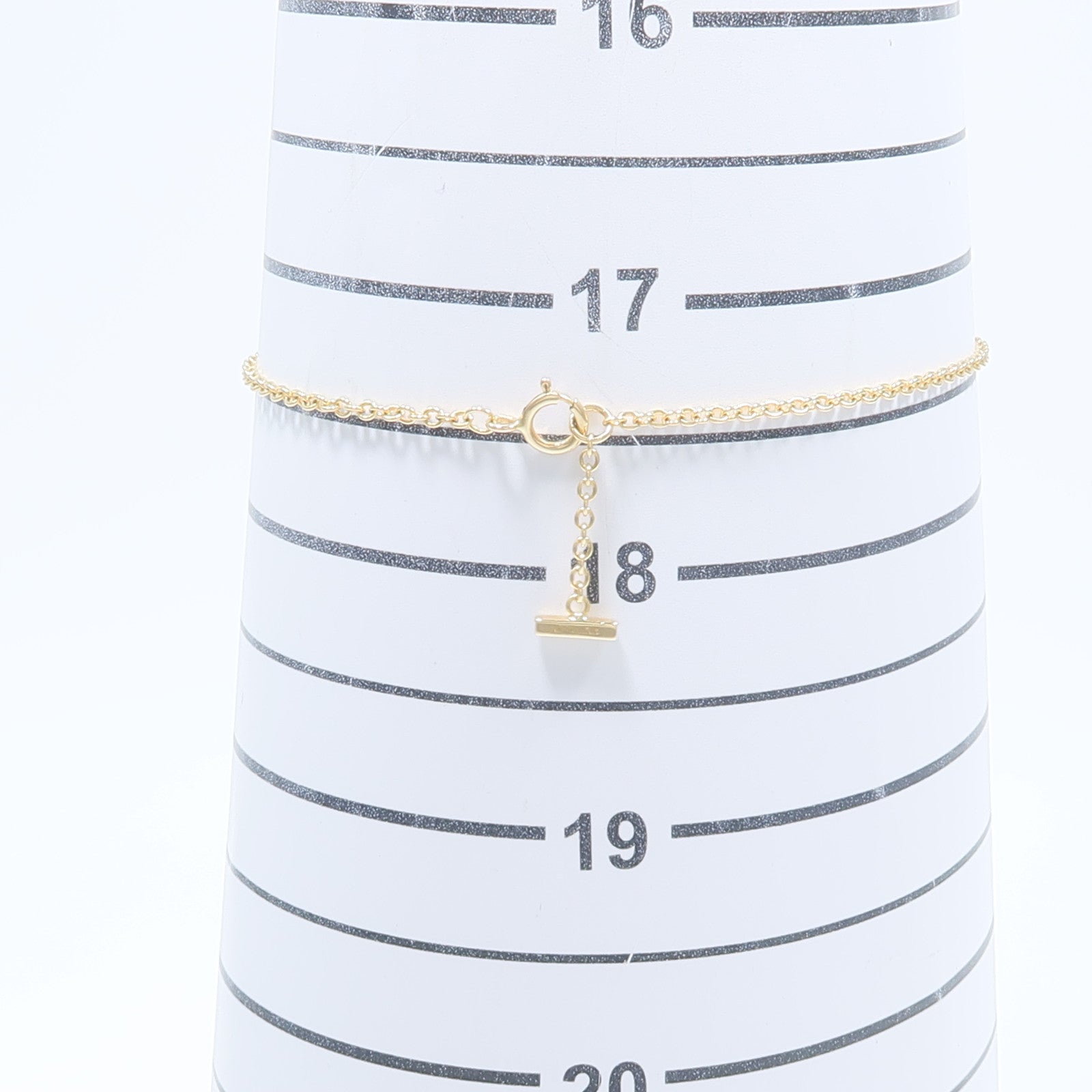 TIFFANY＆CO 18K黃金T Smile Bracelet手鏈