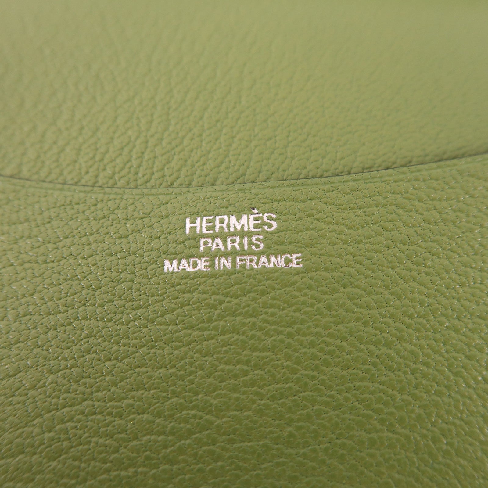 HERMES Chevre皮革Passport Case護照套