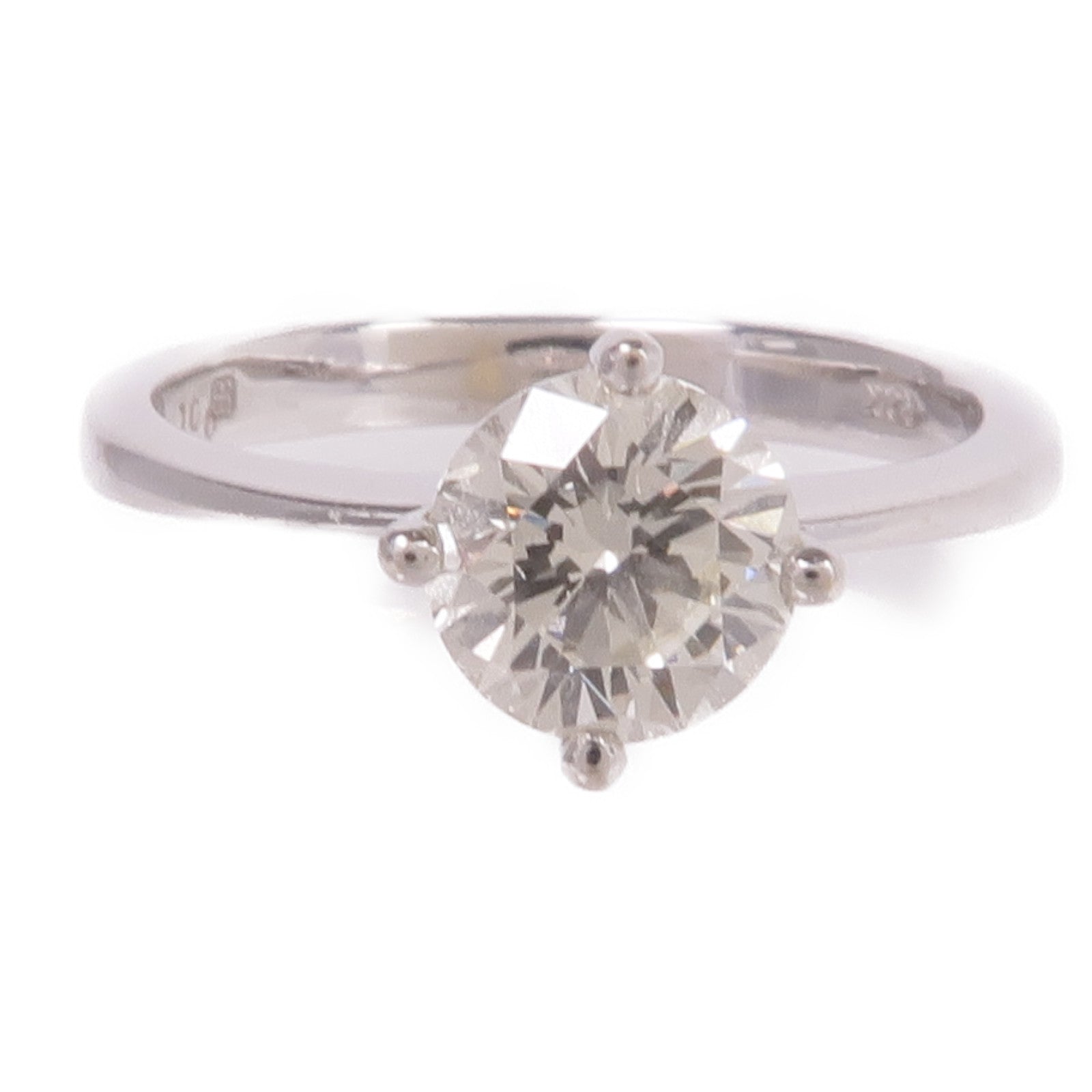 JEWELRY 【激減優惠】18K白金Diamond Ring鑽石戒指US#5.25