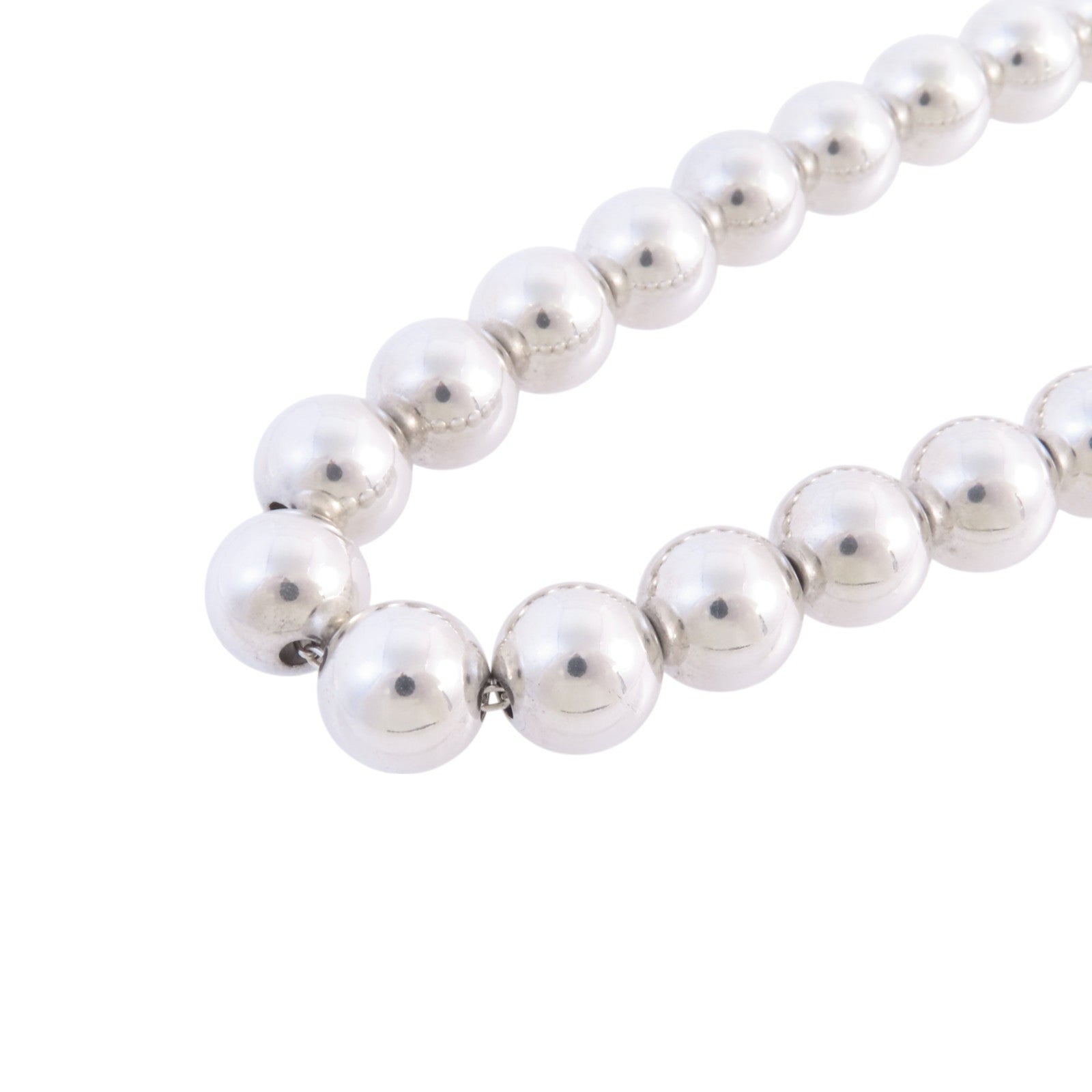 TIFFANY＆CO 925純銀銀扣項鏈Hardware ball Necklace