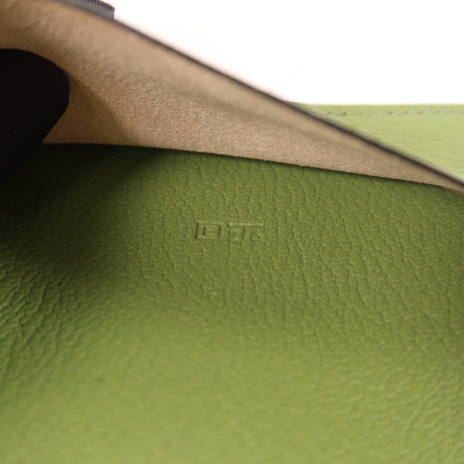HERMES Chevre皮革Passport Case護照套