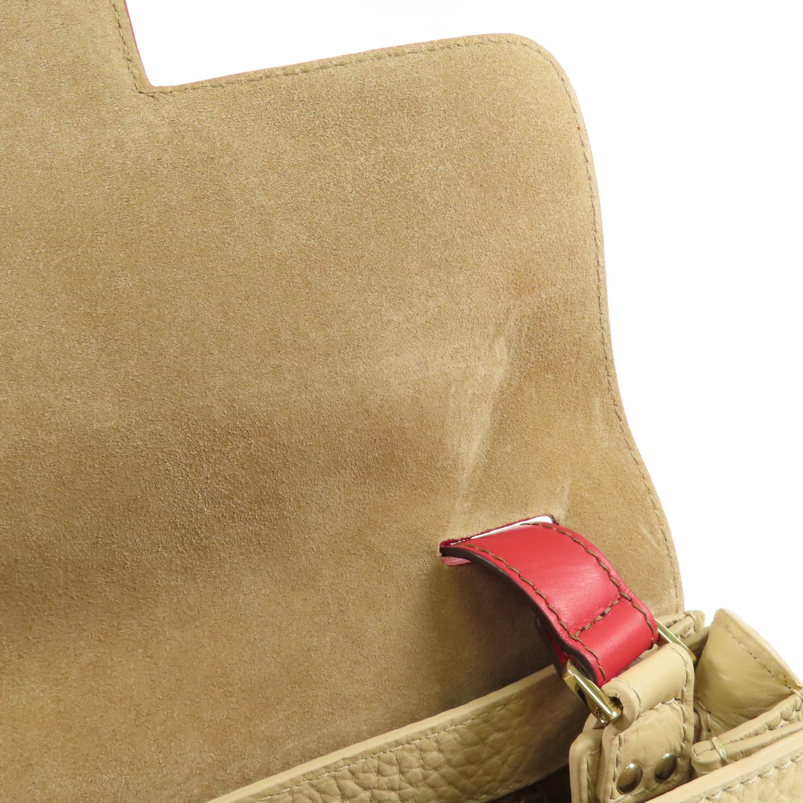 Furla 牛皮皮革Shoulder Bag金扣肩背袋