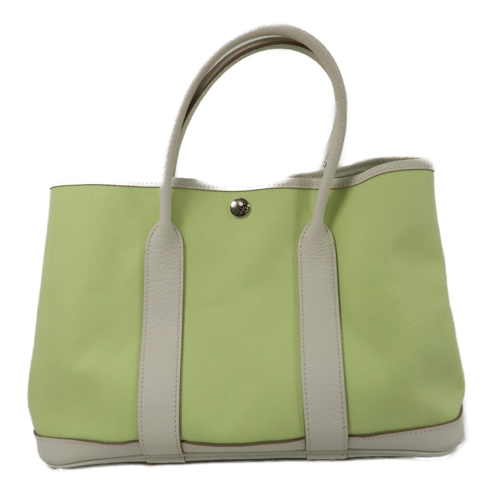 HERMES 帆布Garden Party TPM手挽袋