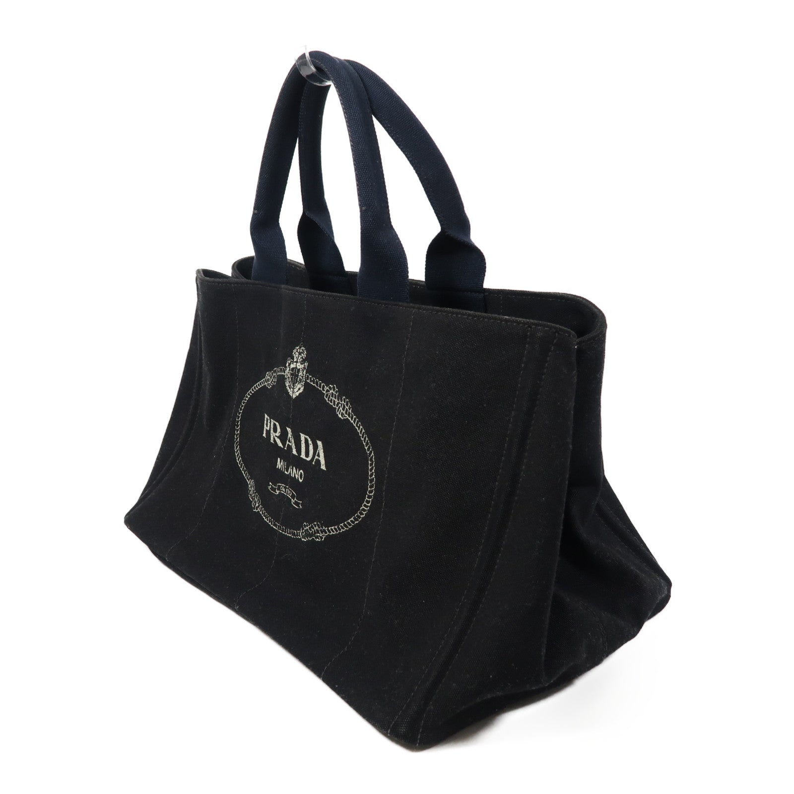 PRADA 帆布Hand Bag金扣手挽袋
