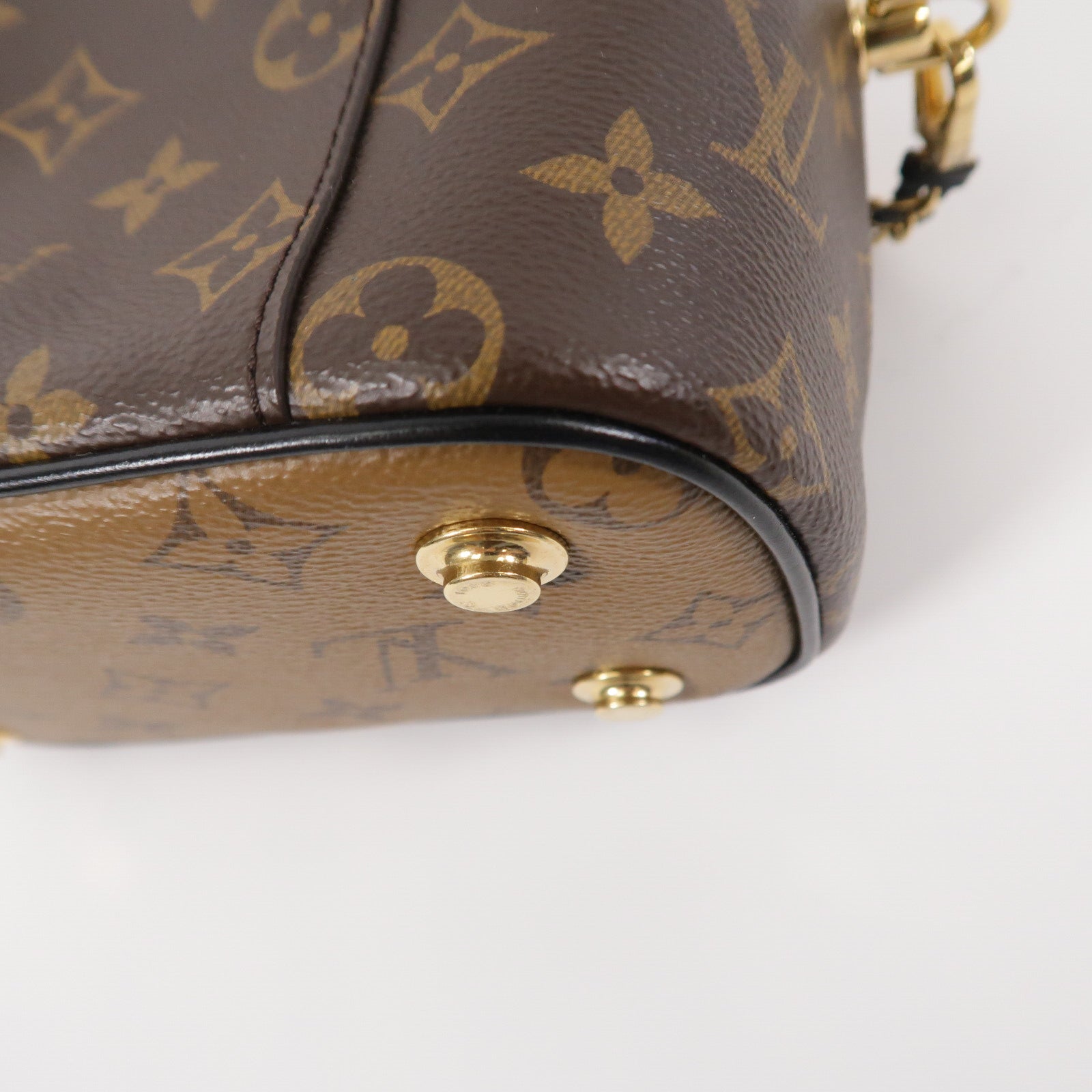 LOUIS VUITTON Monogram Reverse Vanity Case PM手挽肩背兩用袋