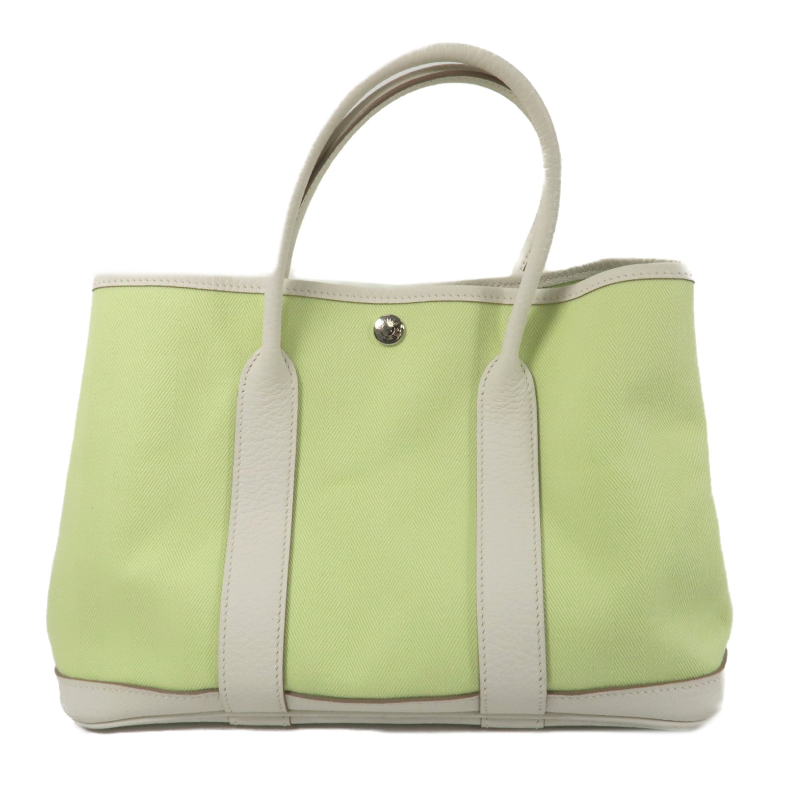 HERMES 帆布Garden Party TPM手挽袋