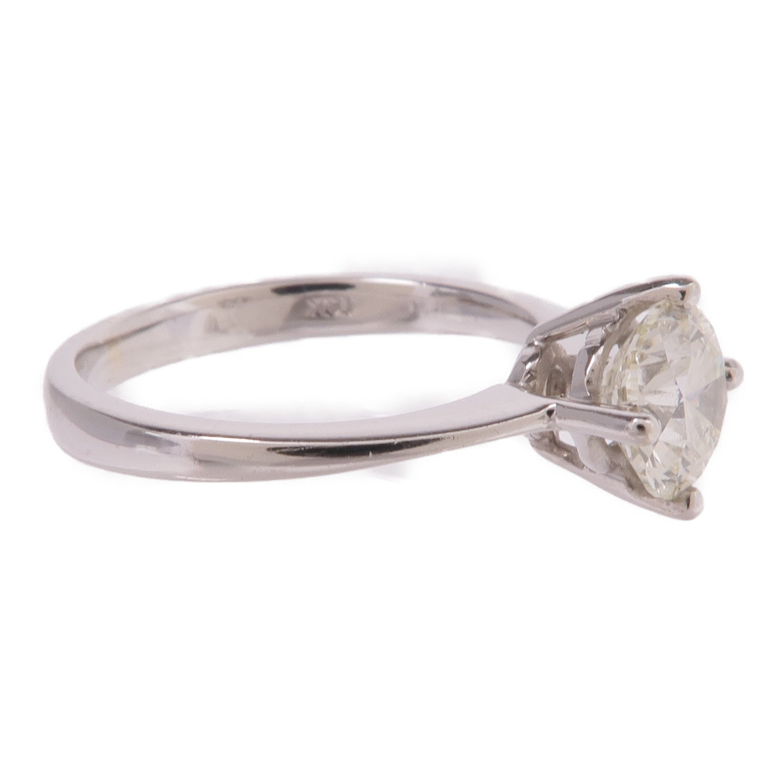 JEWELRY 【激減優惠】18K白金Diamond Ring鑽石戒指US#5.25