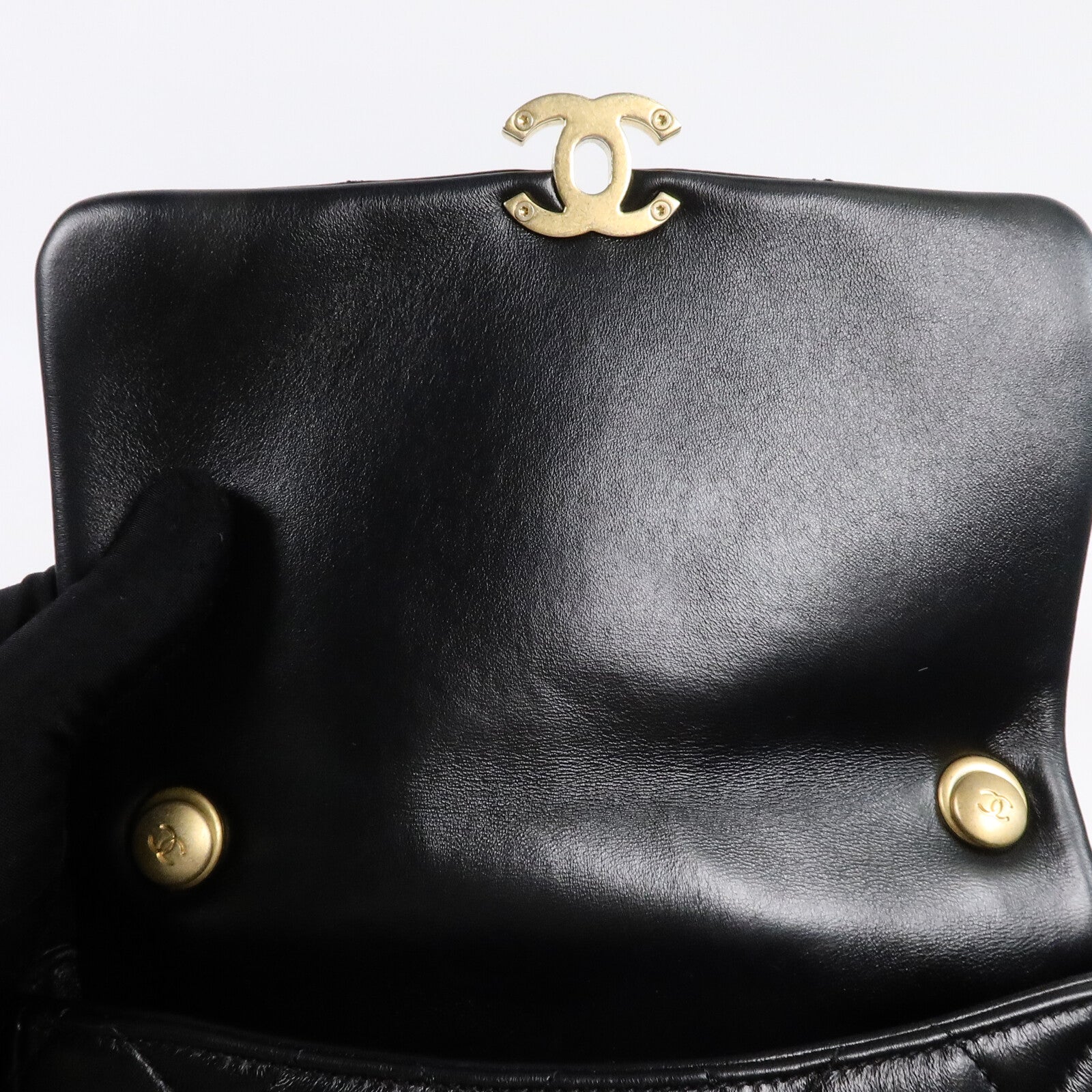 CHANEL 羊皮皮革Chain Shoulder Bag鏈帶肩背袋