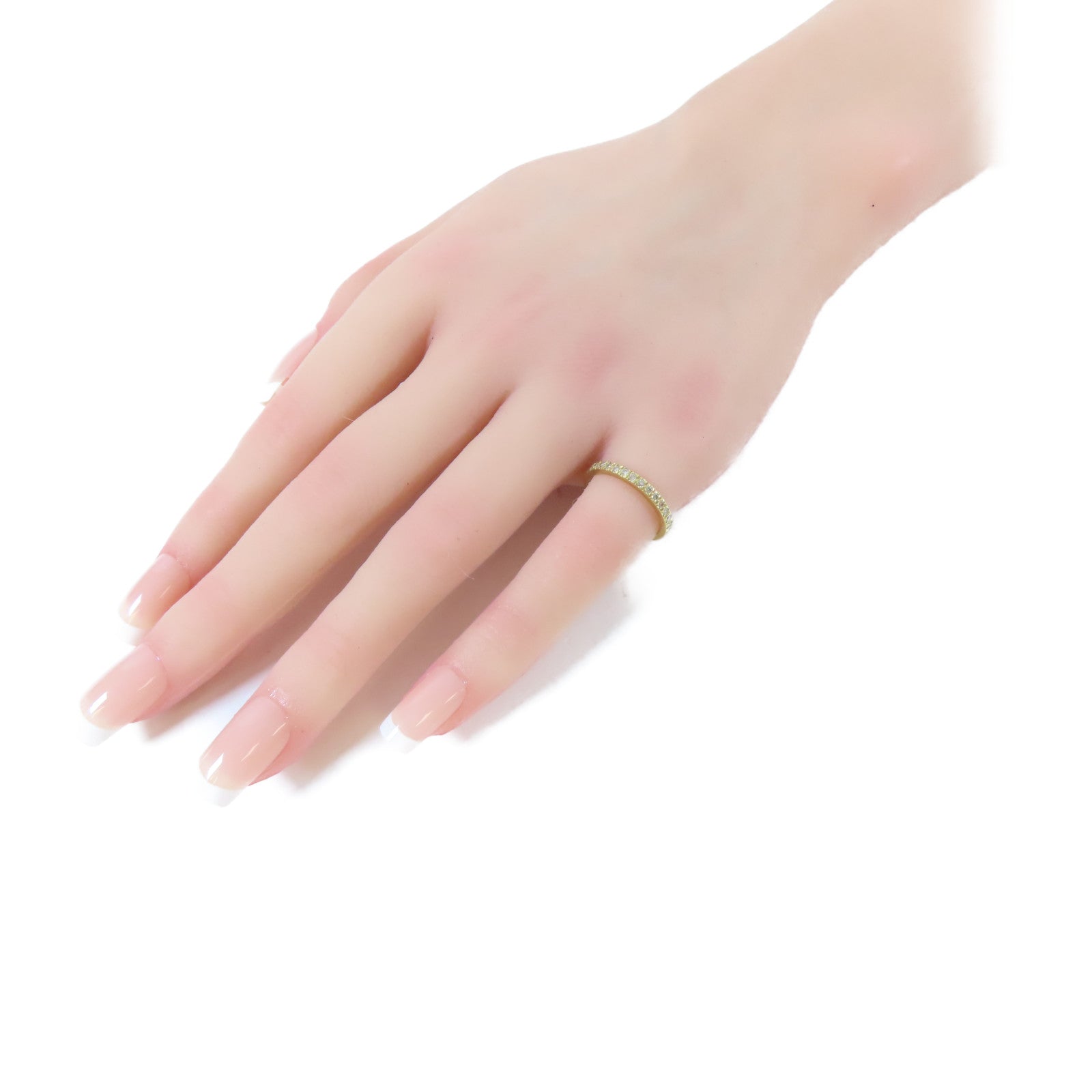 TIFFANY＆CO 18K黃金Ring戒指US#4.75