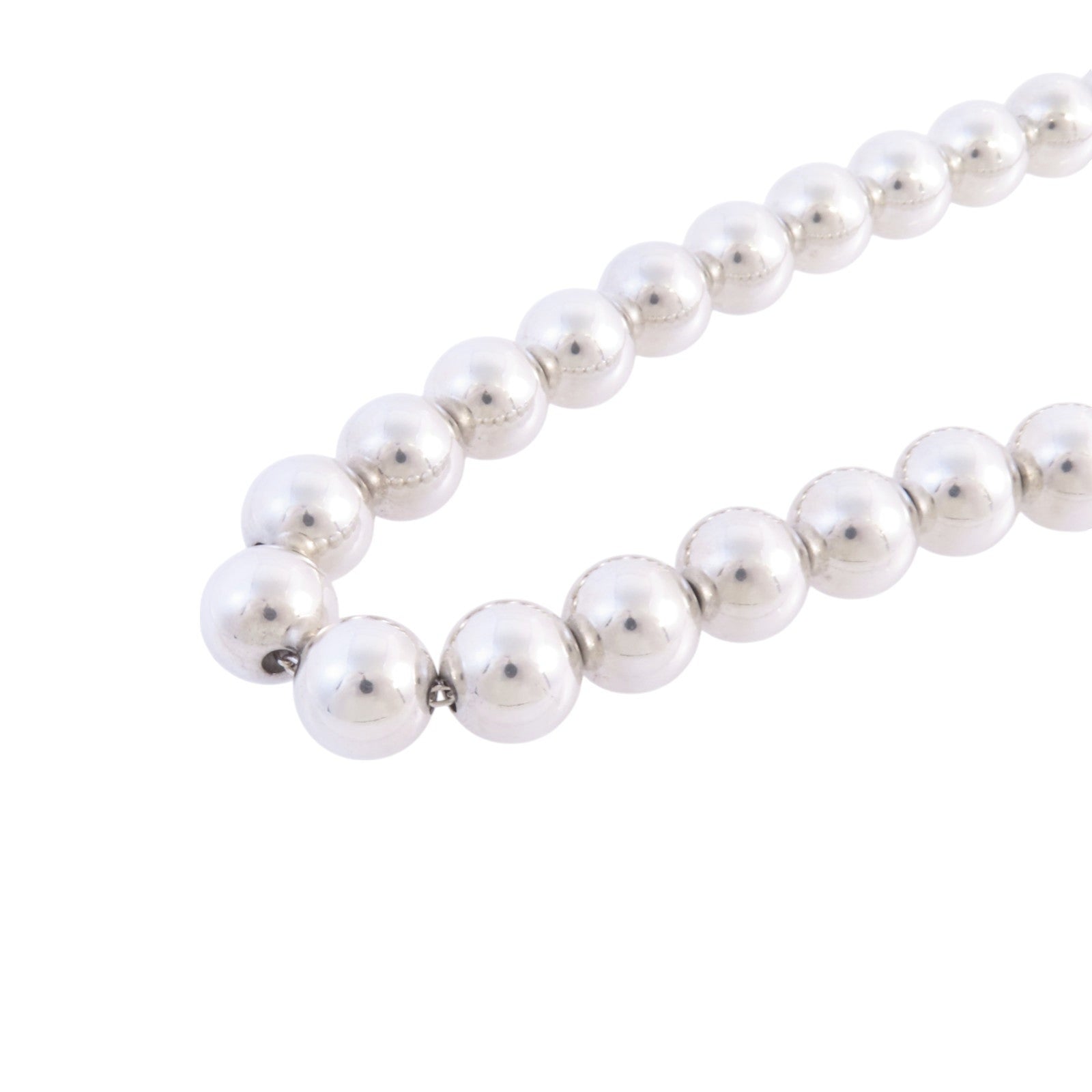 TIFFANY＆CO 925純銀銀扣項鏈Hardware ball Necklace