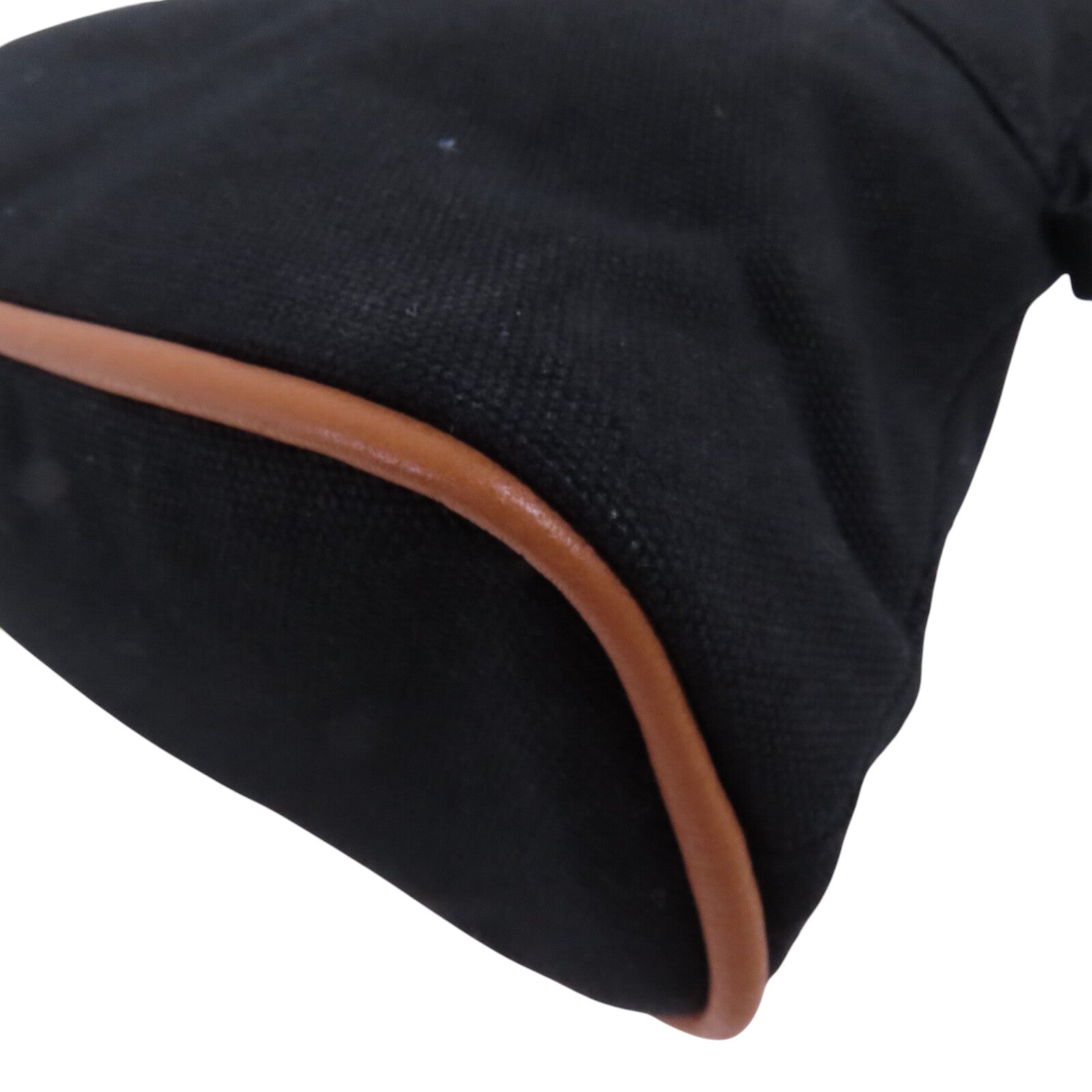 HERMES 帆布Bolide Pouch銀扣手拿包