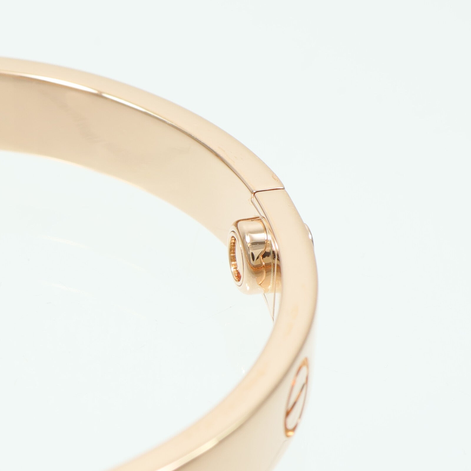 CARTIER 18K玫瑰金Love Bracelet手鐲