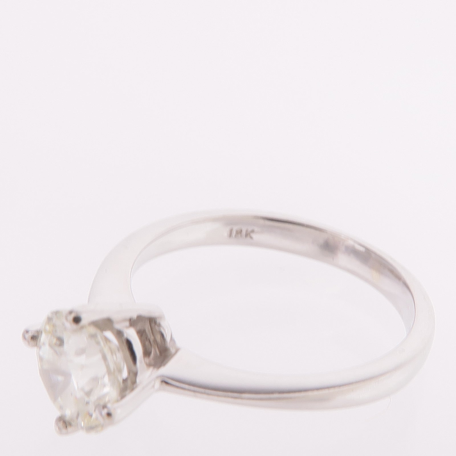 JEWELRY 【激減優惠】18K白金Diamond Ring鑽石戒指US#5.25