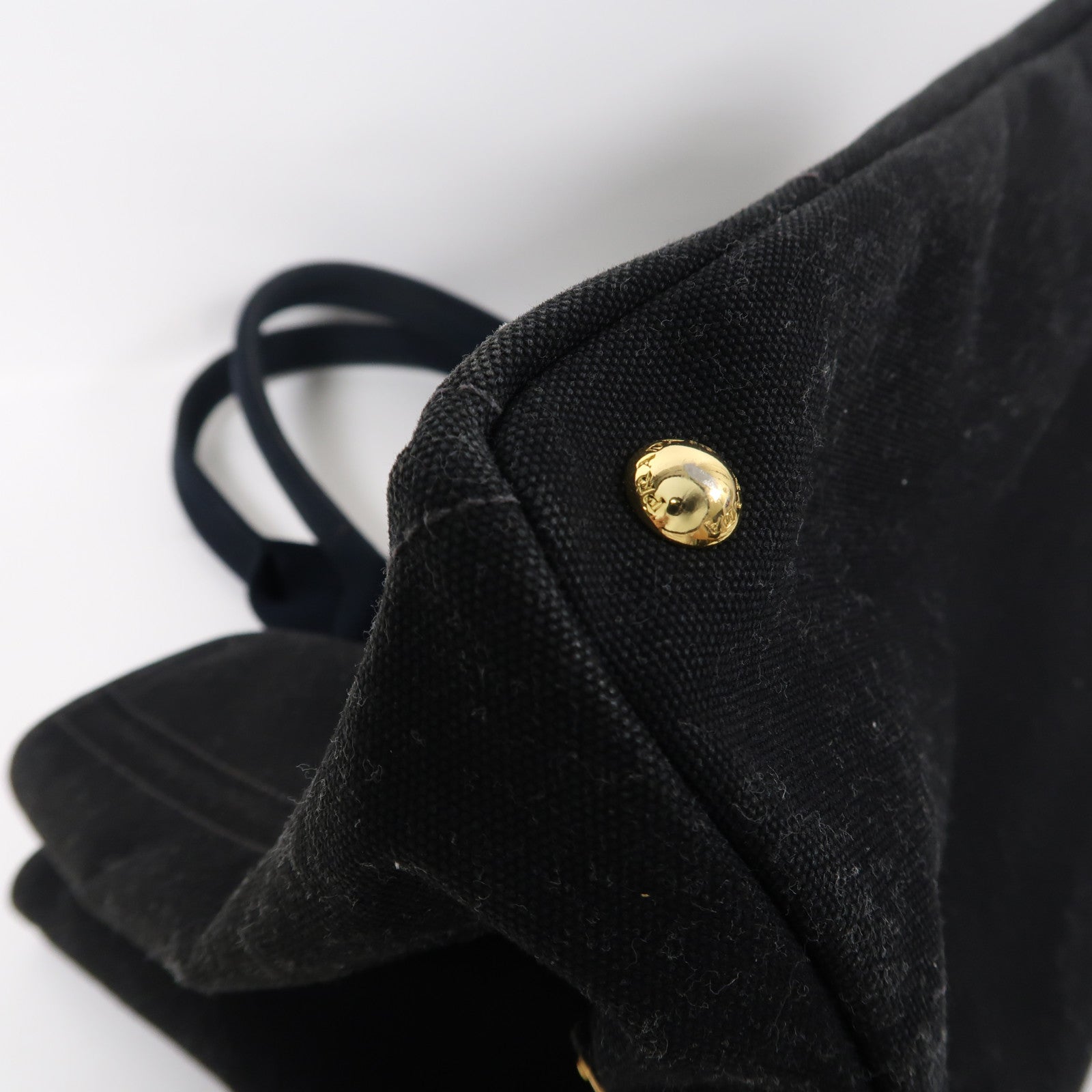 PRADA 帆布Hand Bag金扣手挽袋