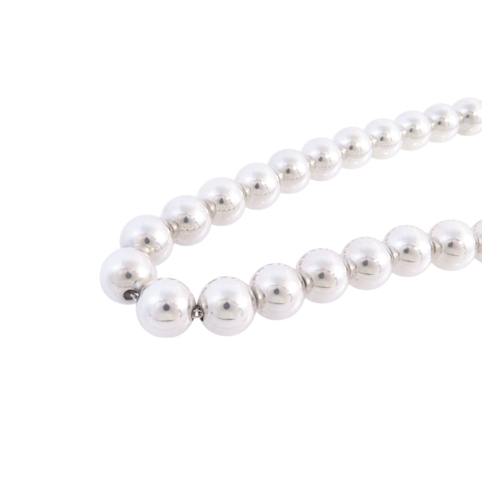 TIFFANY＆CO 925純銀銀扣項鏈Hardware ball Necklace