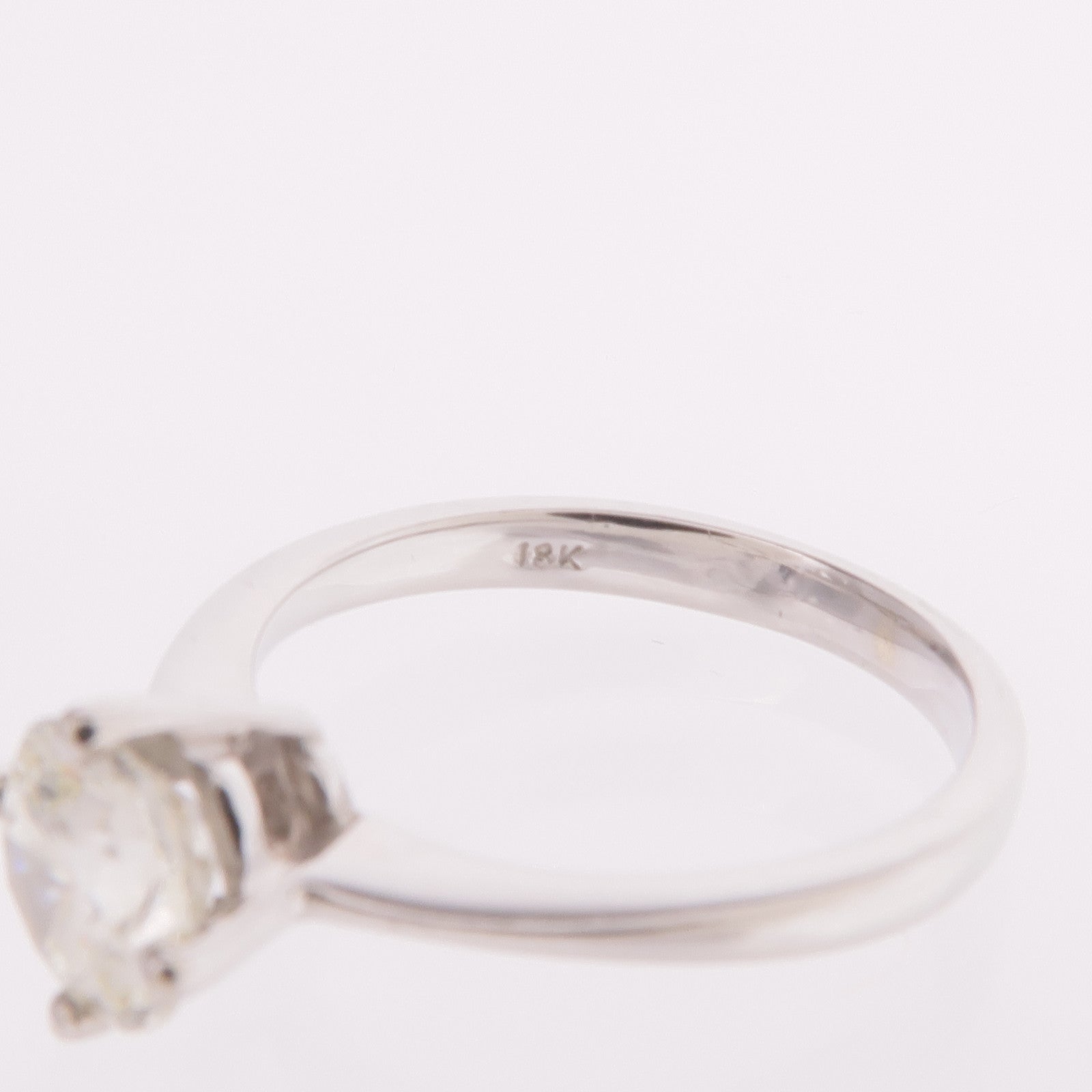 JEWELRY 【激減優惠】18K白金Diamond Ring鑽石戒指US#5.25
