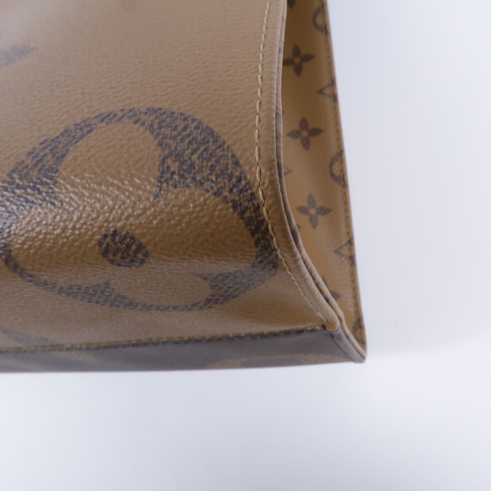 LOUIS VUITTON Monogram Giant On The Go MM手挽肩背兩用袋