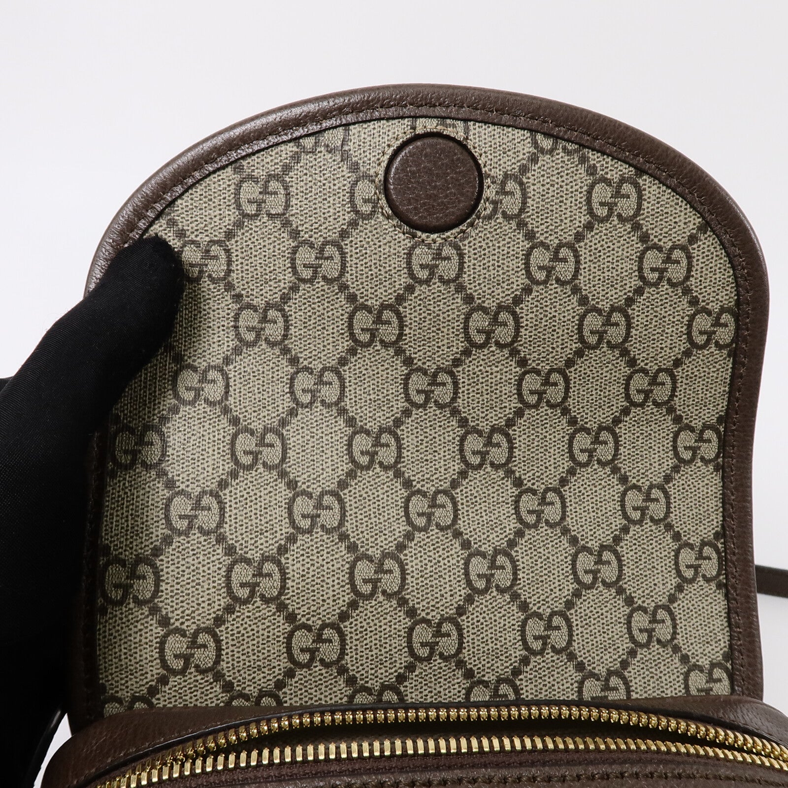 GUCCI 塗層帆布Shoulder Bag肩背袋