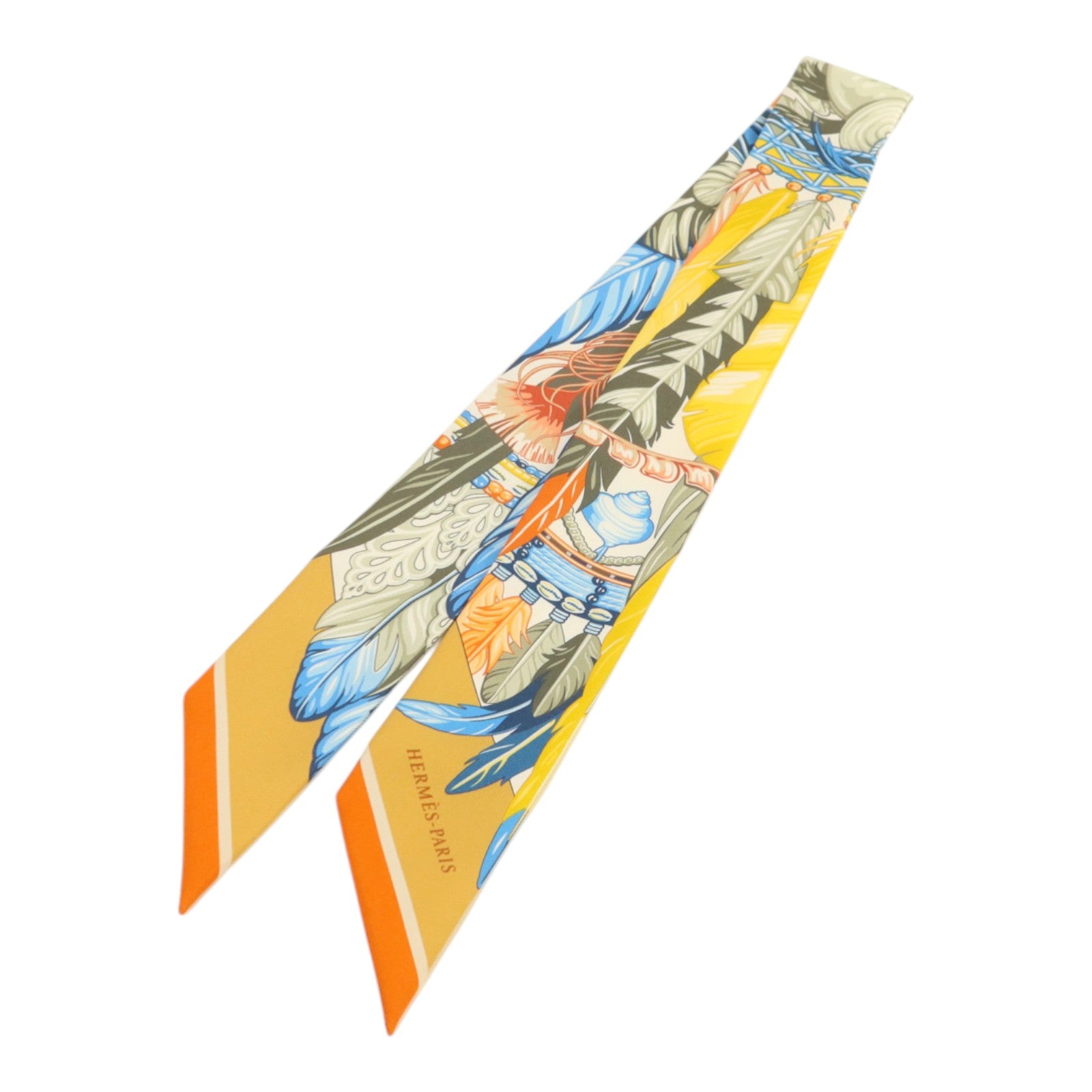 HERMES 絲質Twilly絲巾