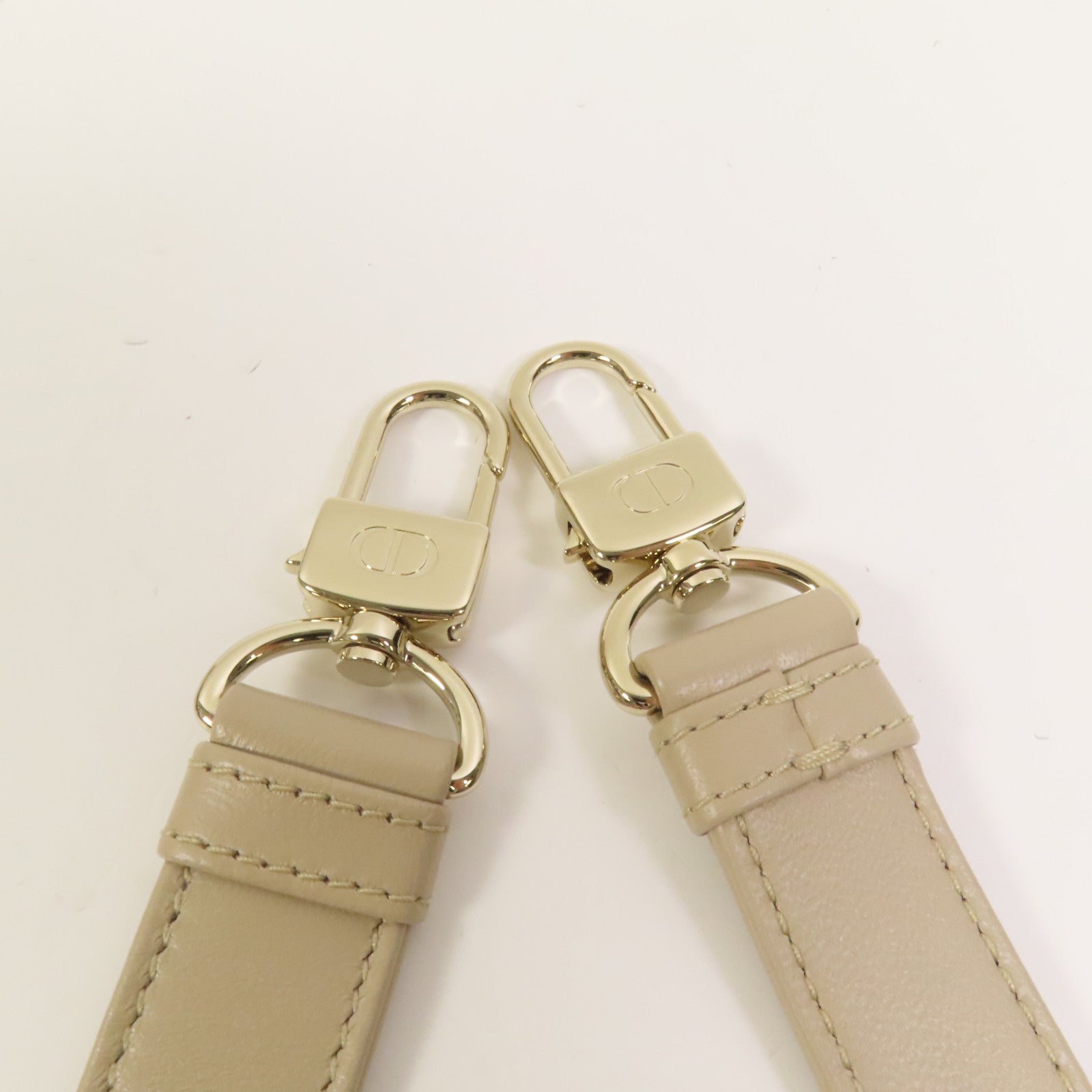 Dior 羊皮皮革Mini Lady D-Joy金扣手挽肩背兩用袋