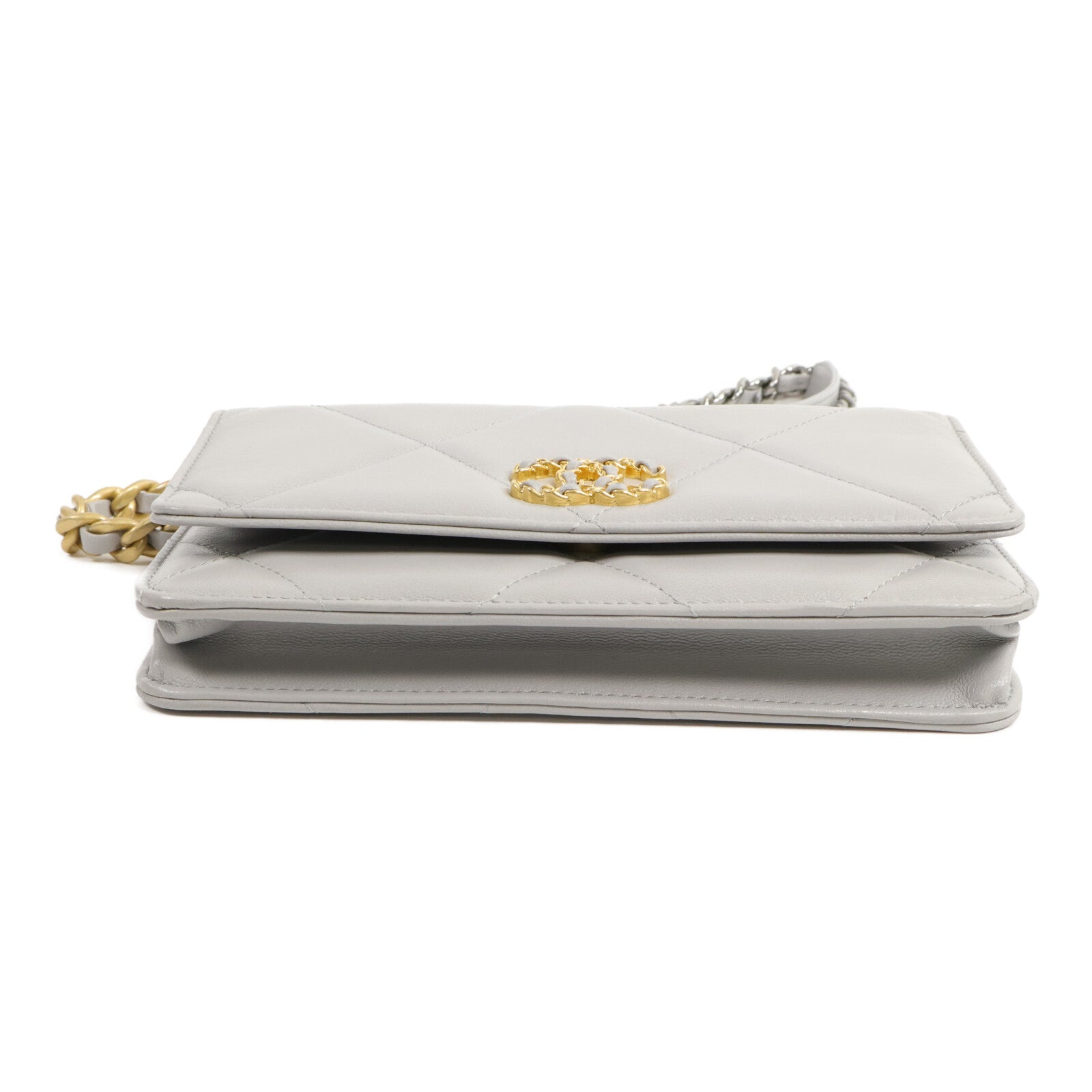 CHANEL 羊皮皮革WOC Wallet On Chain鏈帶肩背袋