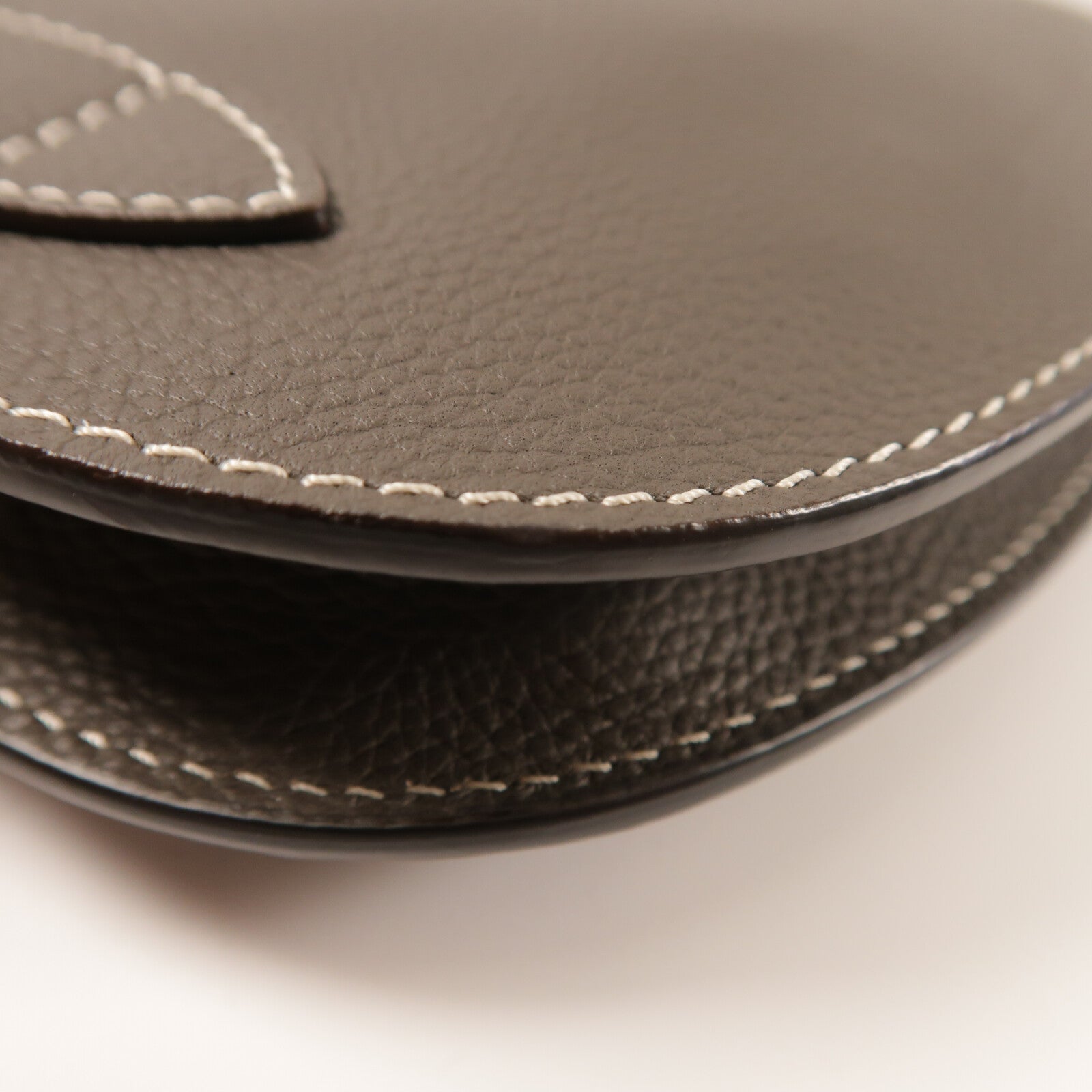 Dior 牛皮皮革Saddle Pouch Bag銀扣肩背袋